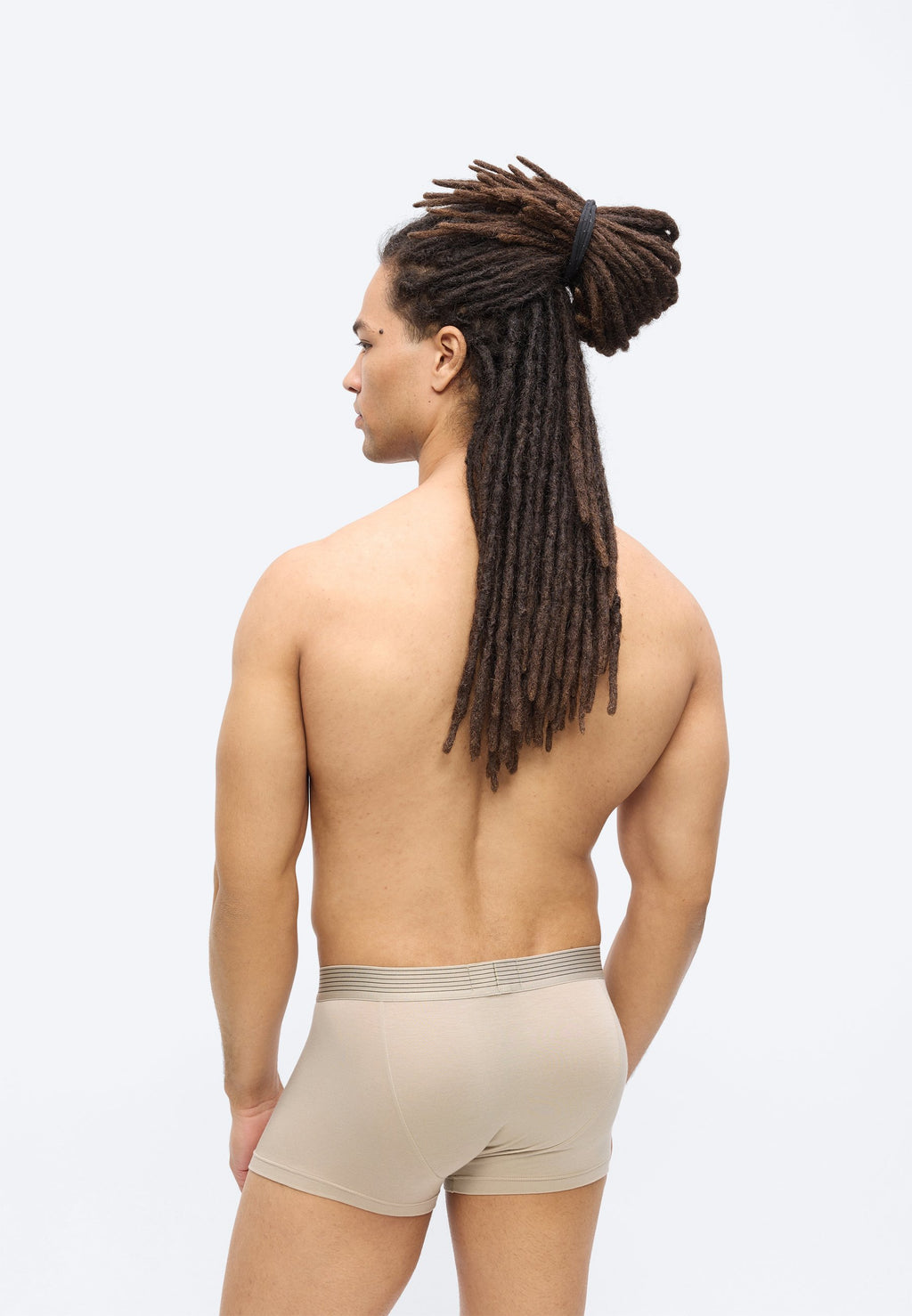 Trunks - nut/white