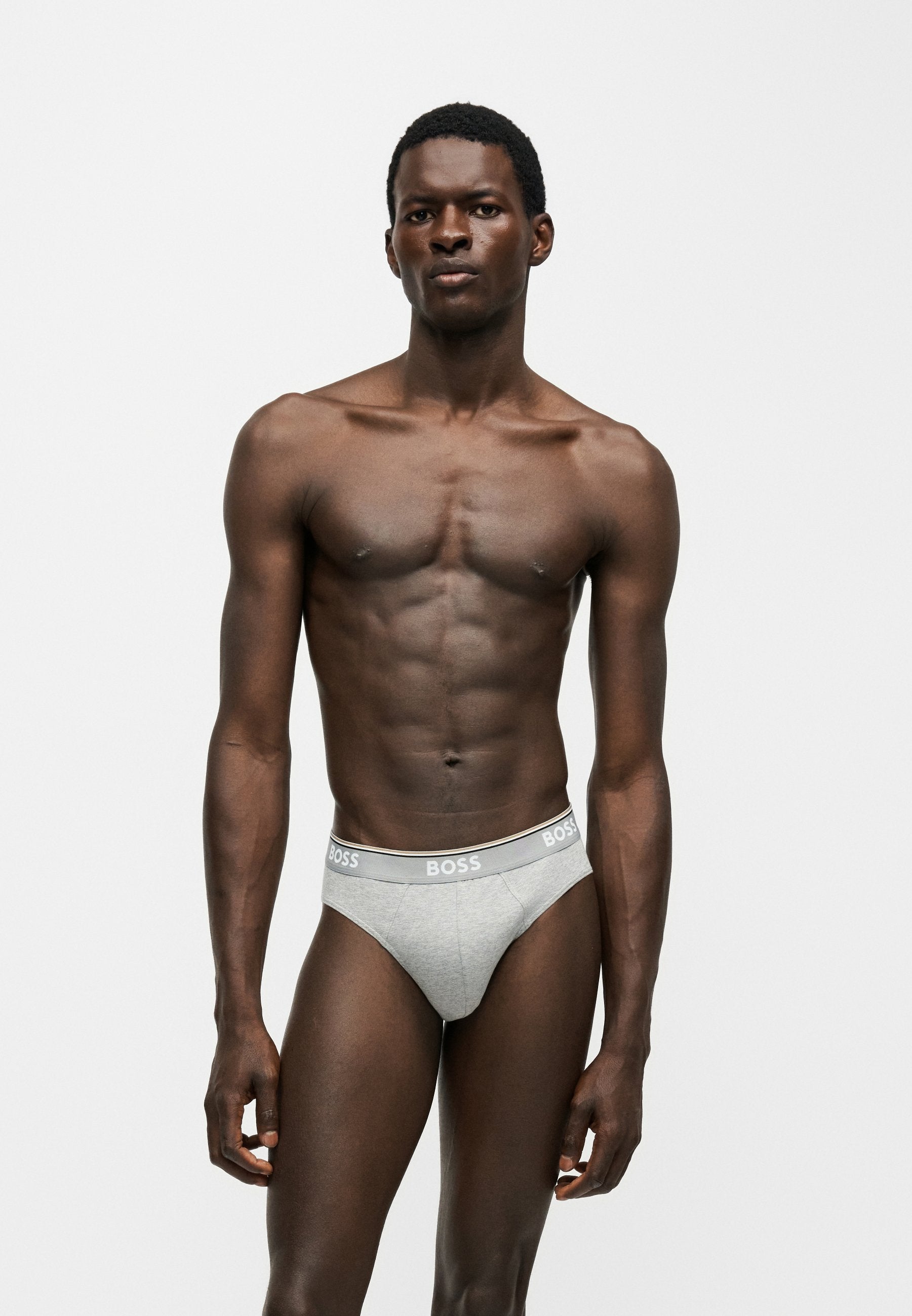 POWER 3 PACK - Briefs - blackwhite/light grey