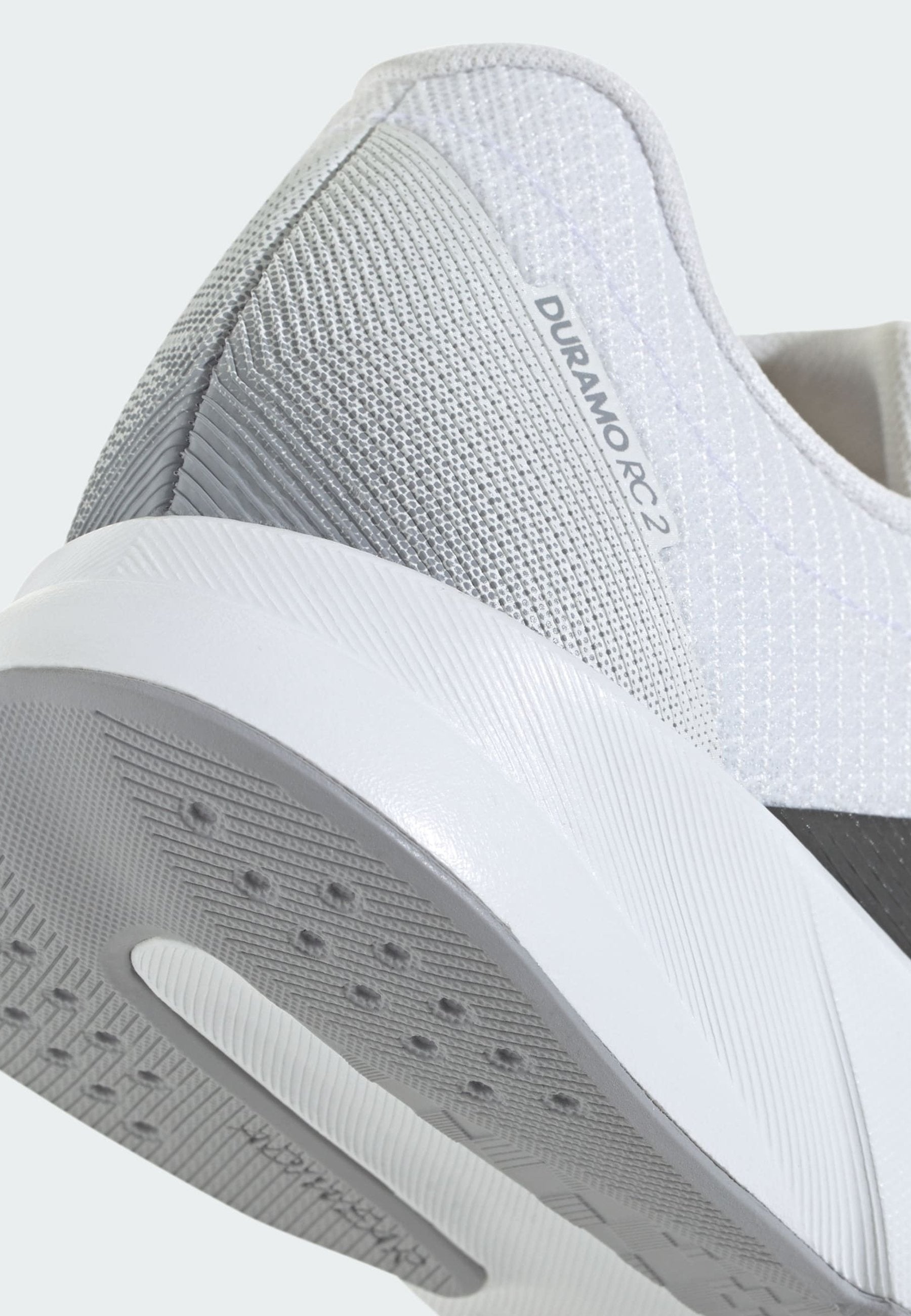 ADIDAS PERFORMANCE DURAMO RC2 RUNNING SHOES - Walking trainers - cloud white   grey five   halo silver