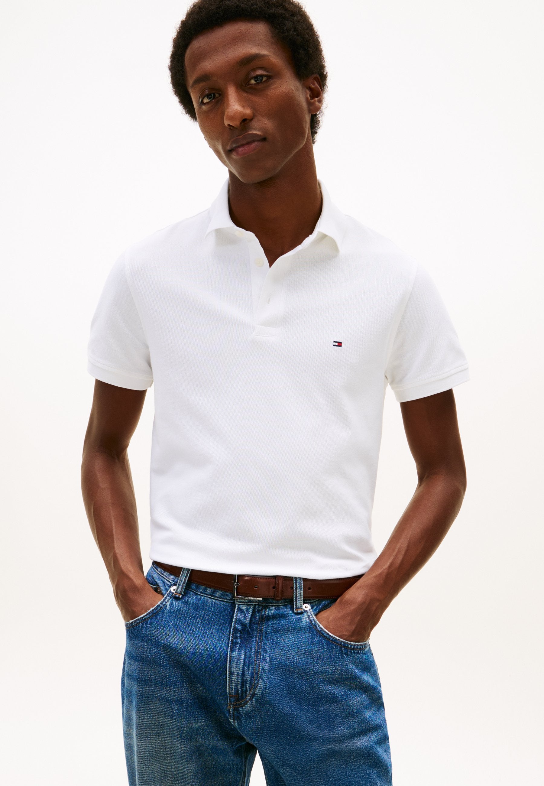 Polo shirt - white