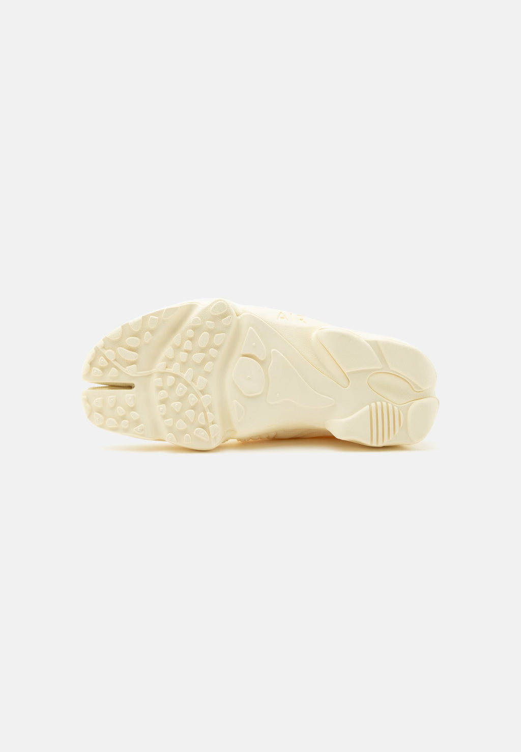 AIR RIFT - Ankle strap ballet pumps - sunbleach/black
