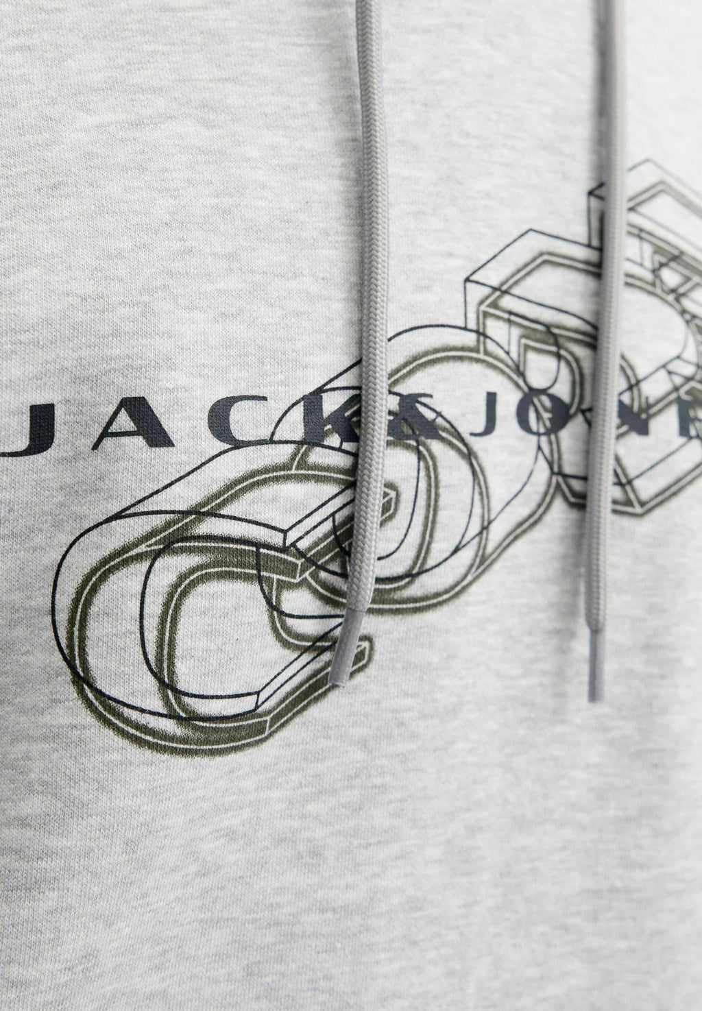 JCOFUSION BRANDING - Hoodie - light grey melange