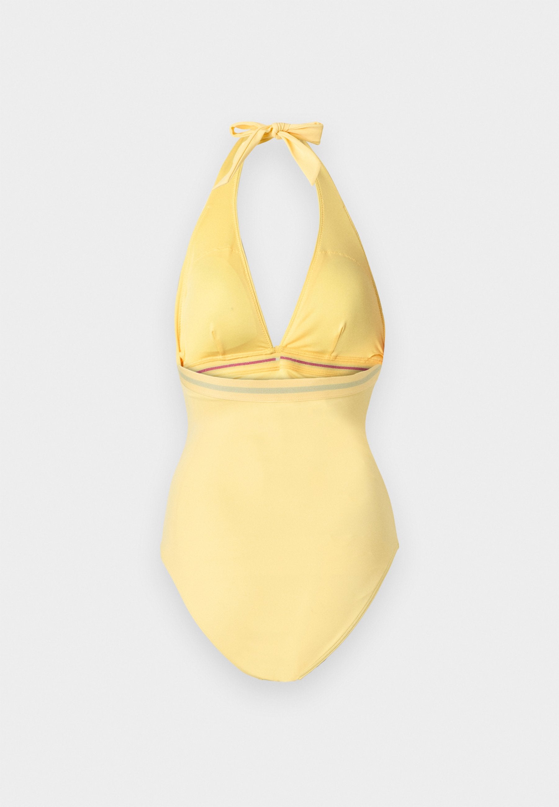 ORIGINAL LOGO HALTER - Swimsuit - citronella