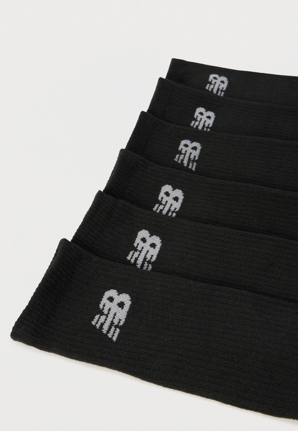 PERFORMANCE CUSHIONED CREW UNISEX 6 PACK  - Sports socks - black