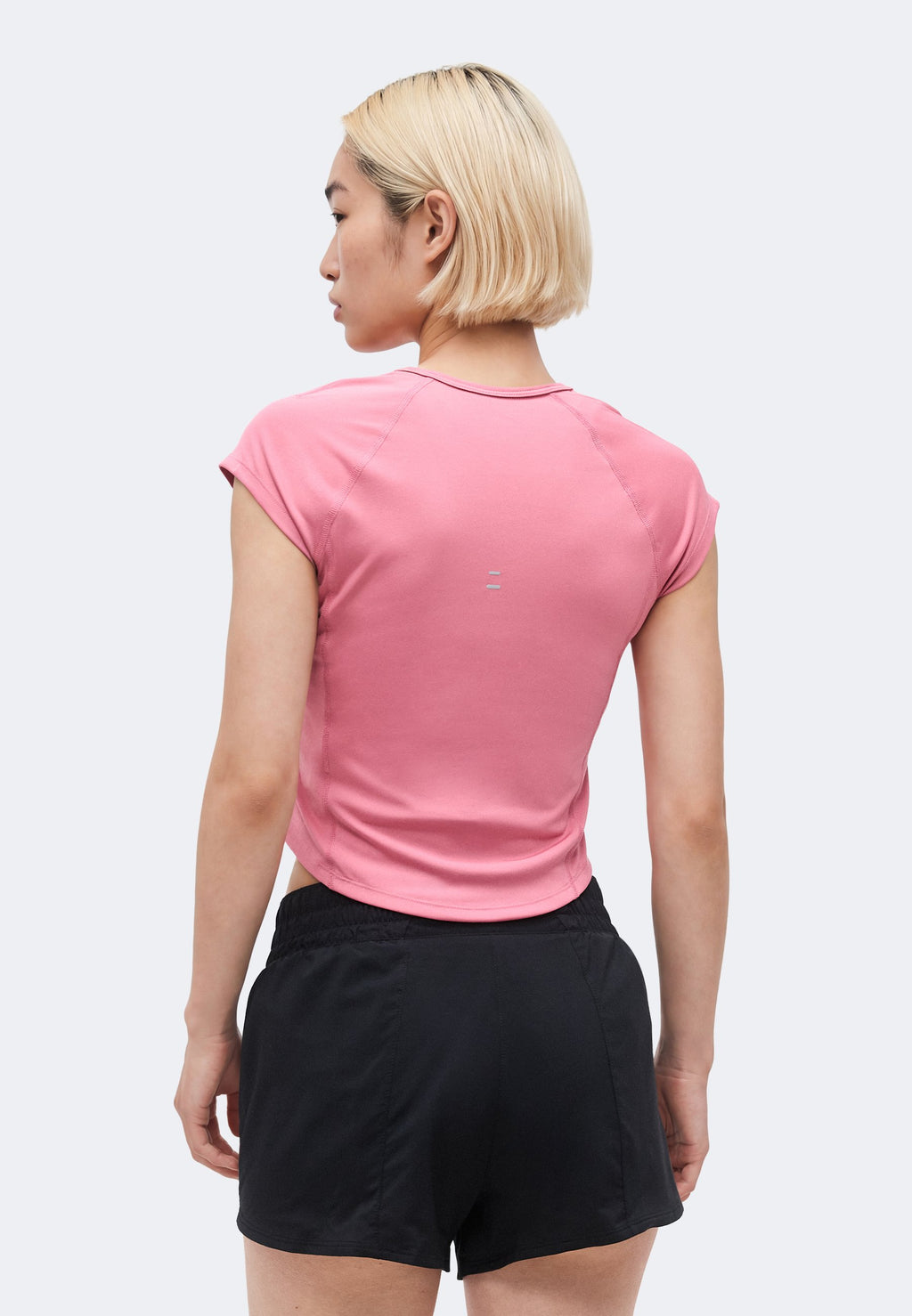 TEMPO RUN - Sports T-shirt - peony/photon dust/pink foam