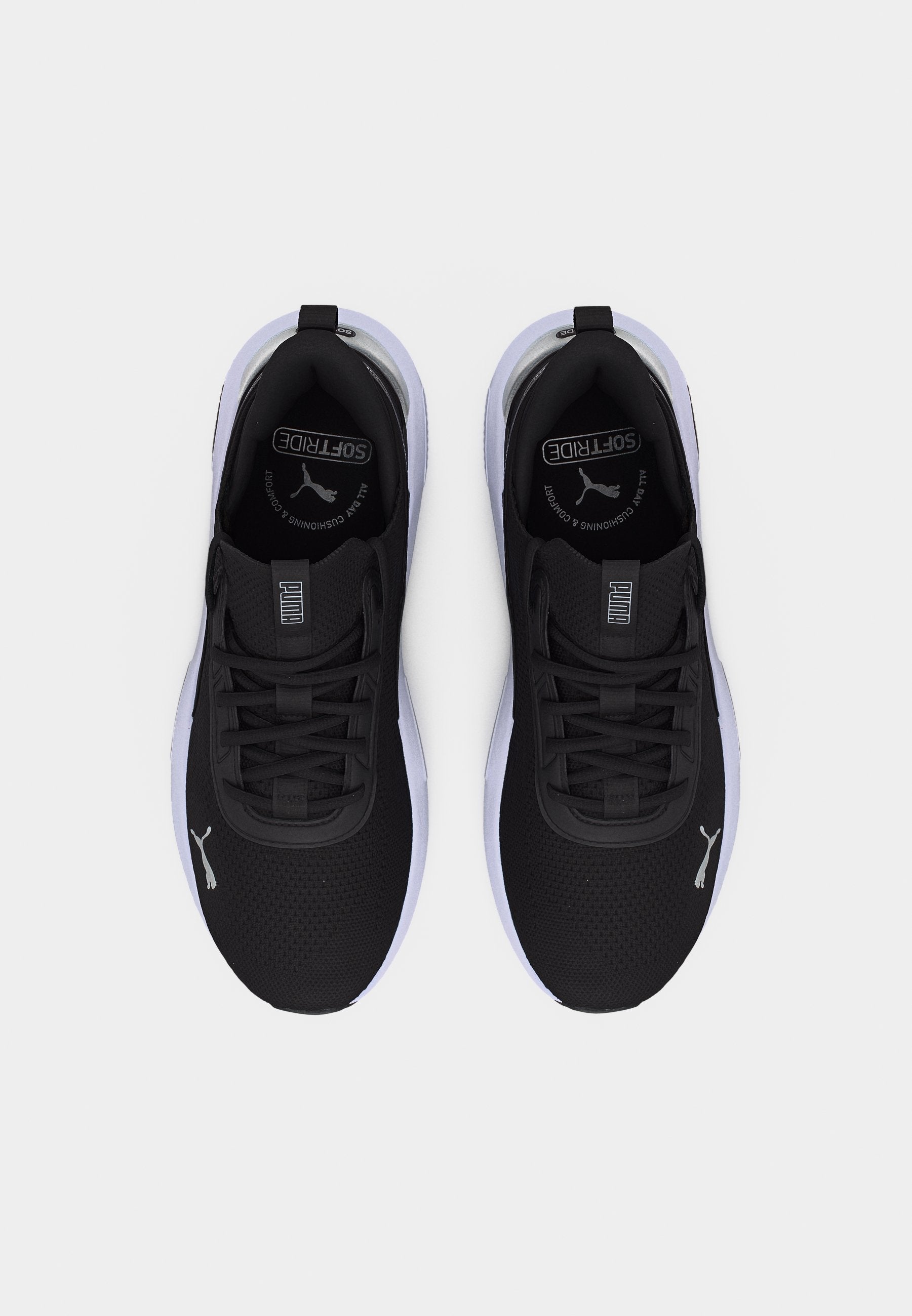 SOFTRIDE ENZO 5 UNISEX - Training shoe - black/white/silver-coloured