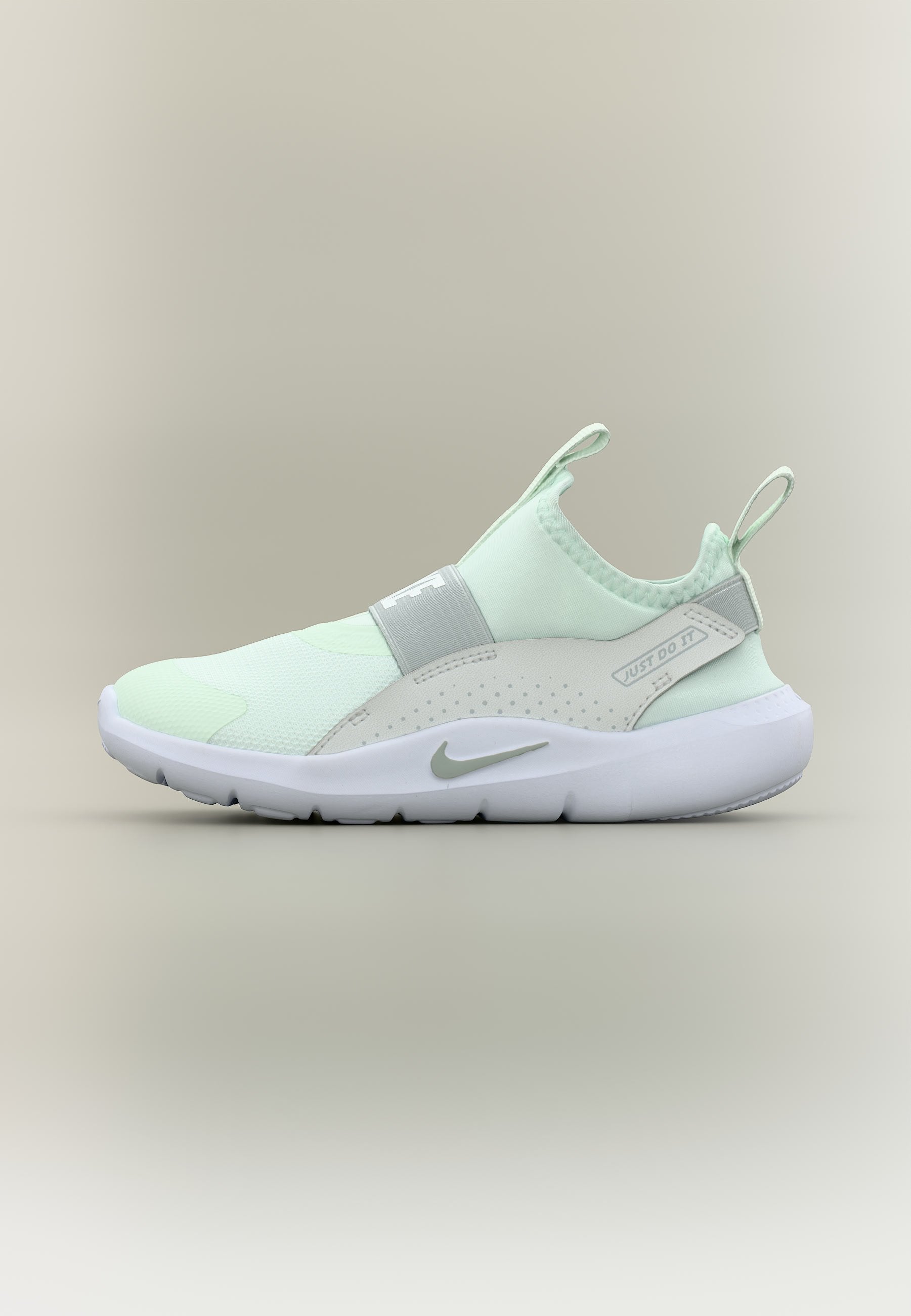 FLEX RUNNER UNISEX - Road running shoes - barely green/lt silver-photon dust-white
