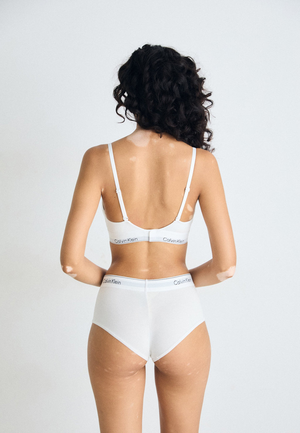 TRIANGLE ICON - Triangle bra - white