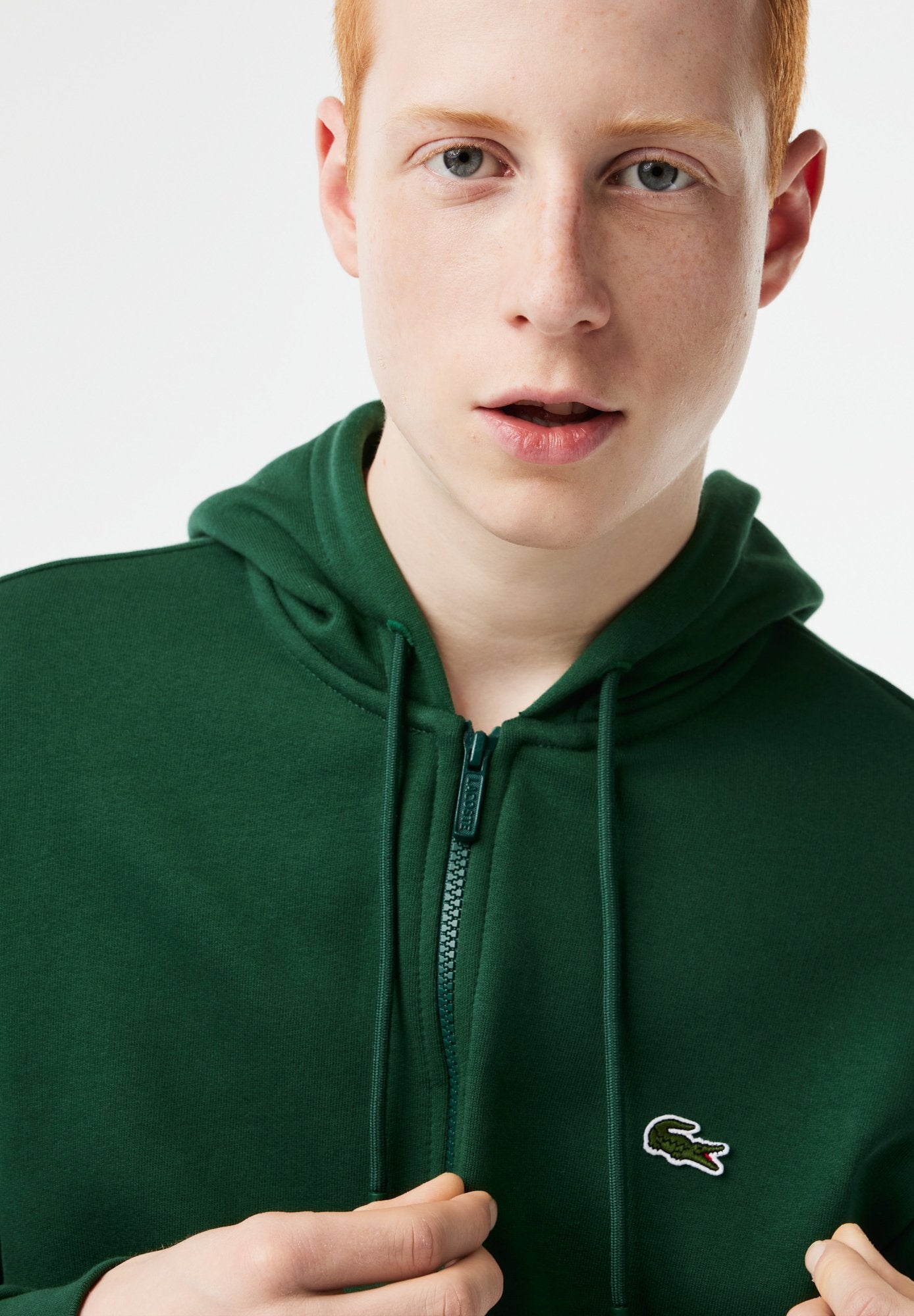 Zip-up sweatshirt - vert