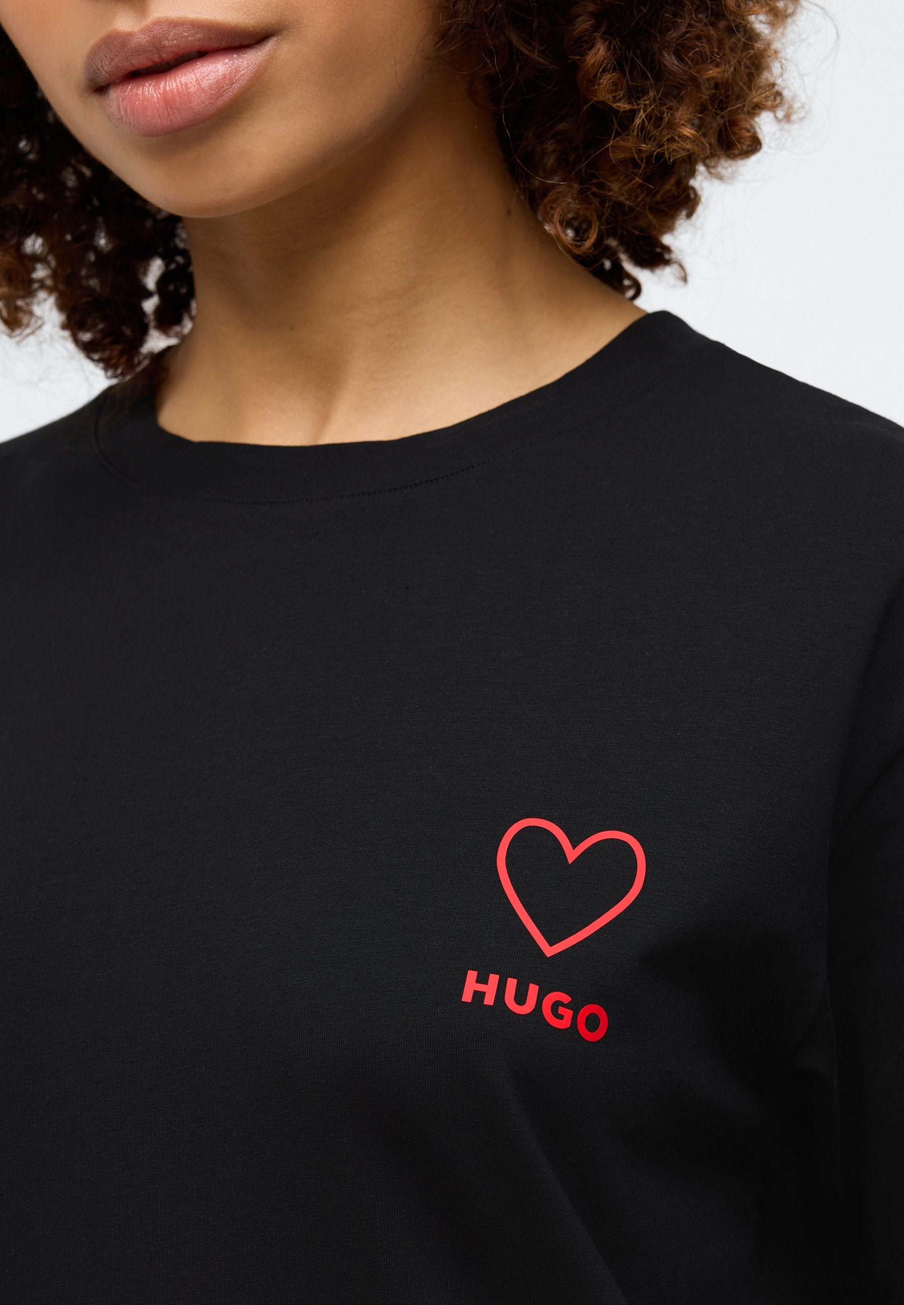 NIGHTY VALENTINE CAPSULE - Nightie - black