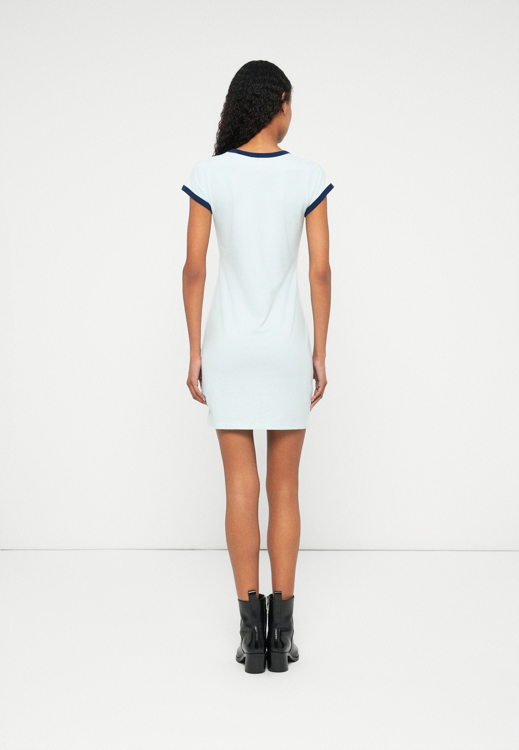 Robe en jersey - bleu clair