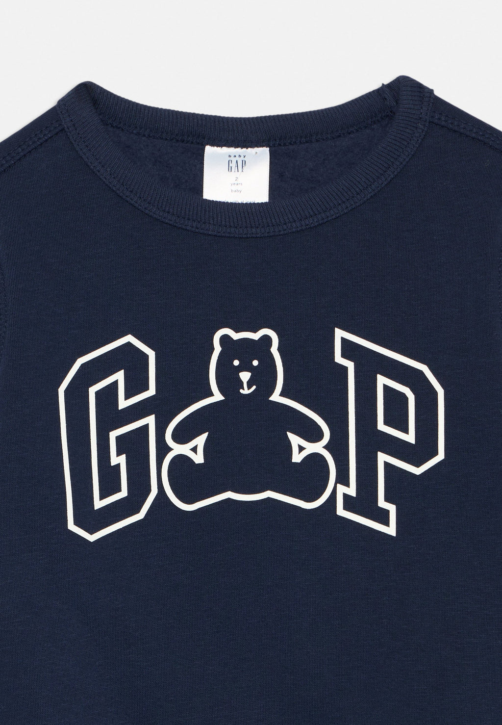 BABYGAP LOGO SWEATSHIRT - Sweatshirt - dark blue