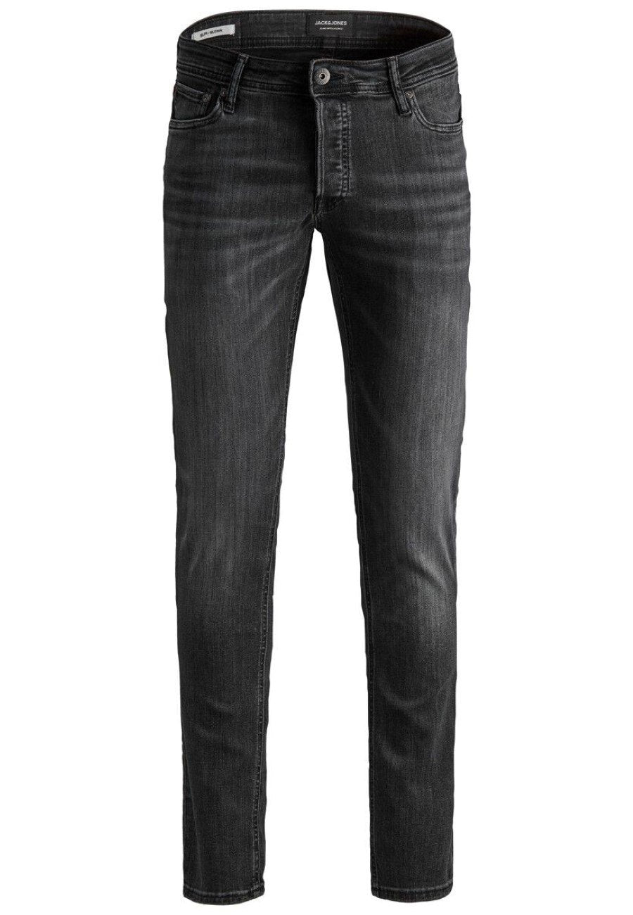 JJIGLENN JJORIGINAL - Relaxed fit jeans - black denim