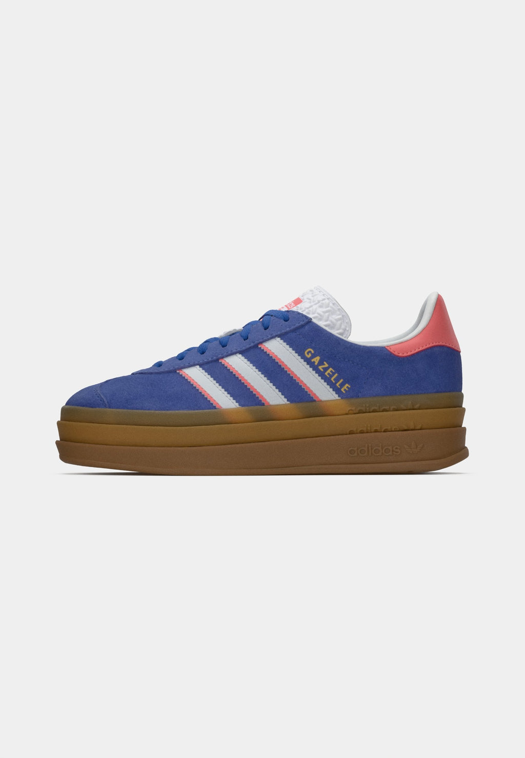 GAZELLE BOLD J UNISEX - Baskets - real lilac/footwear white/gold-coloured metallic