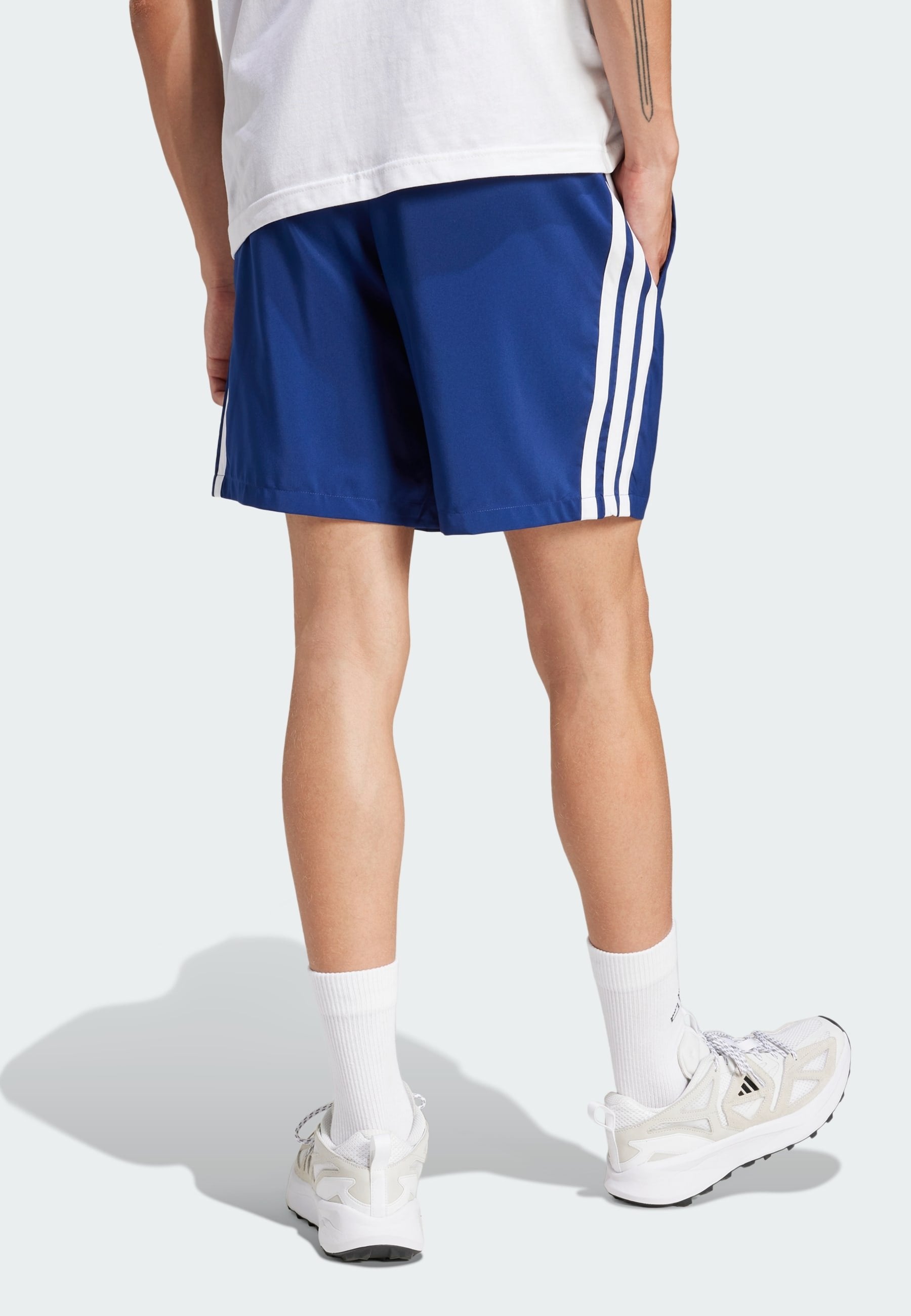 M 3S CHELSEA B - Short de sport - bleu foncé/blanc