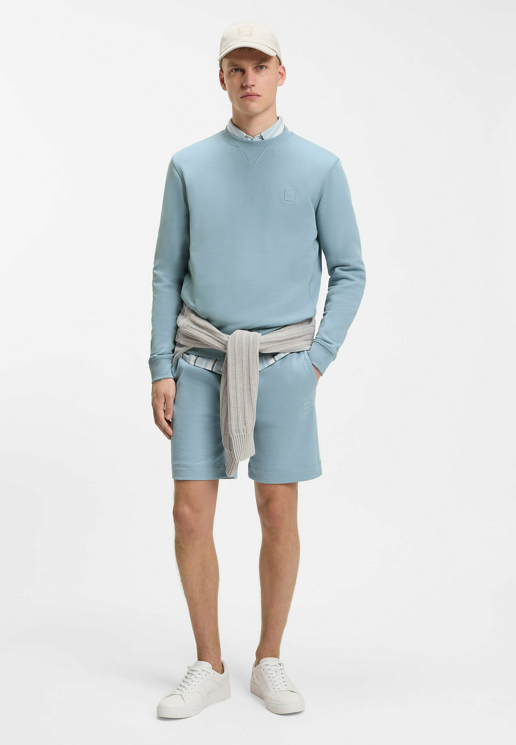 SEWALK - Tracksuit bottoms - light blue eight