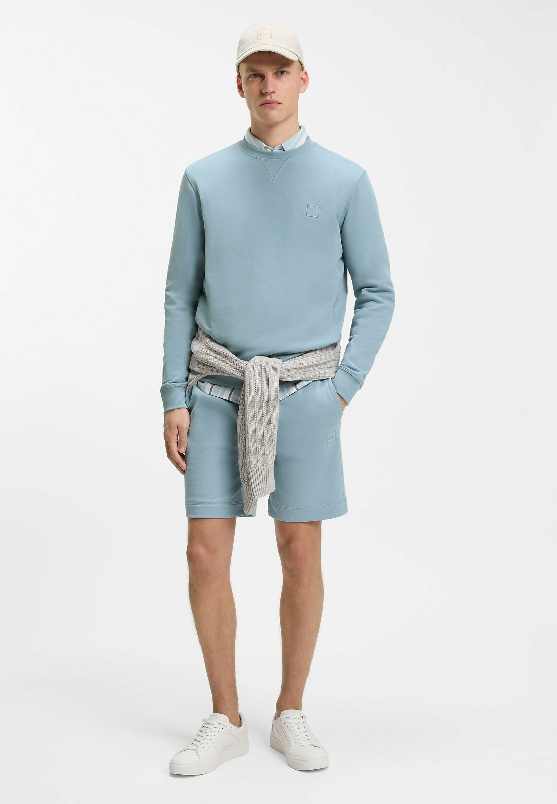 SEWALK - Tracksuit bottoms - light blue eight
