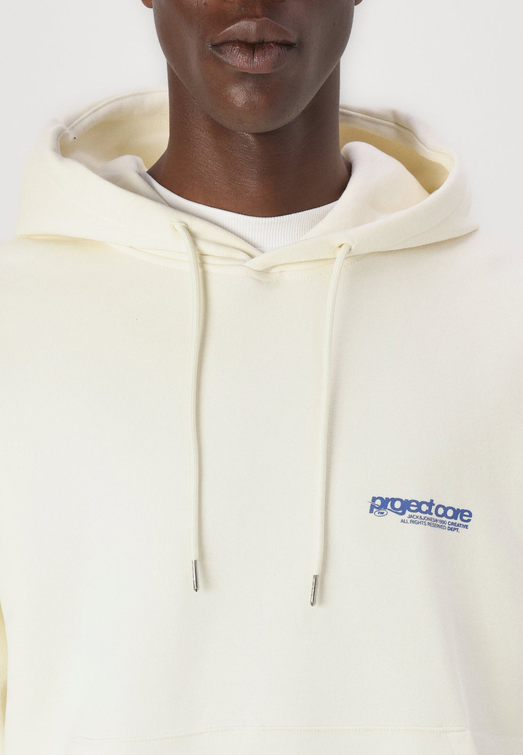 Backprintet - Hoodie - sweet corn