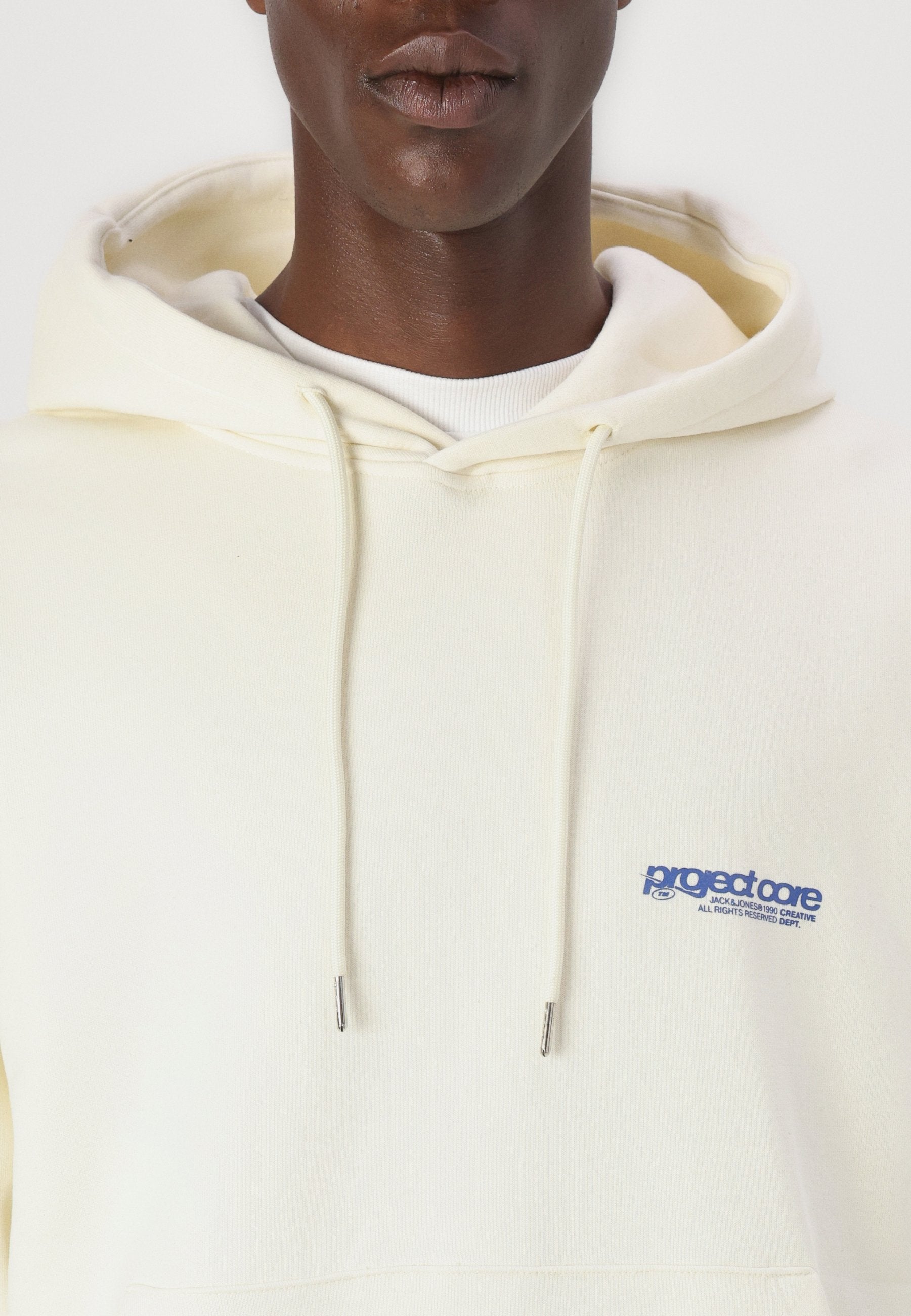 Backprintet - Hoodie - sweet corn