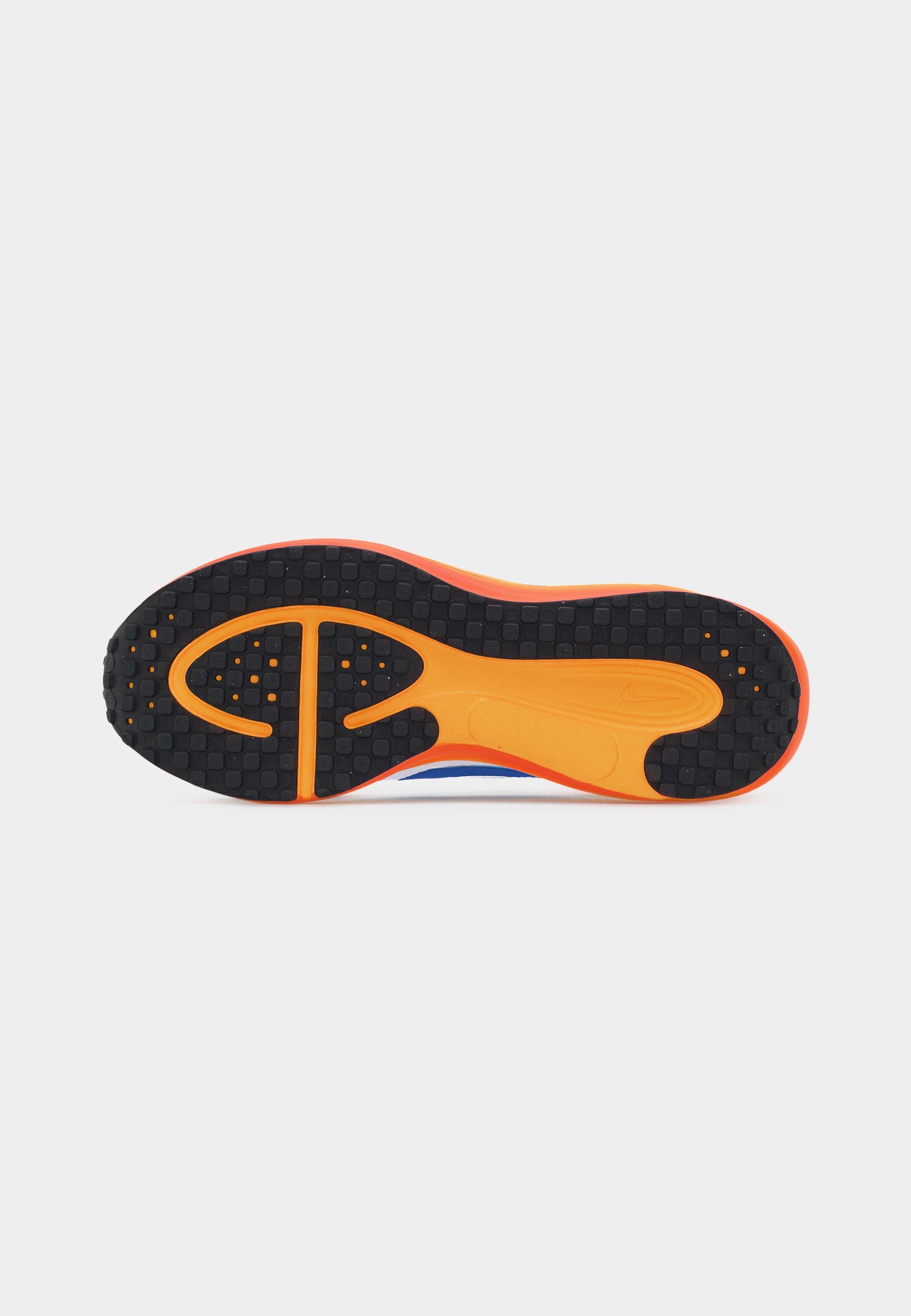 REVOLUTION 8 EASYON - Road running shoes - white/blue crystal/hydrogen blue/total orange/topaz gold-coloured