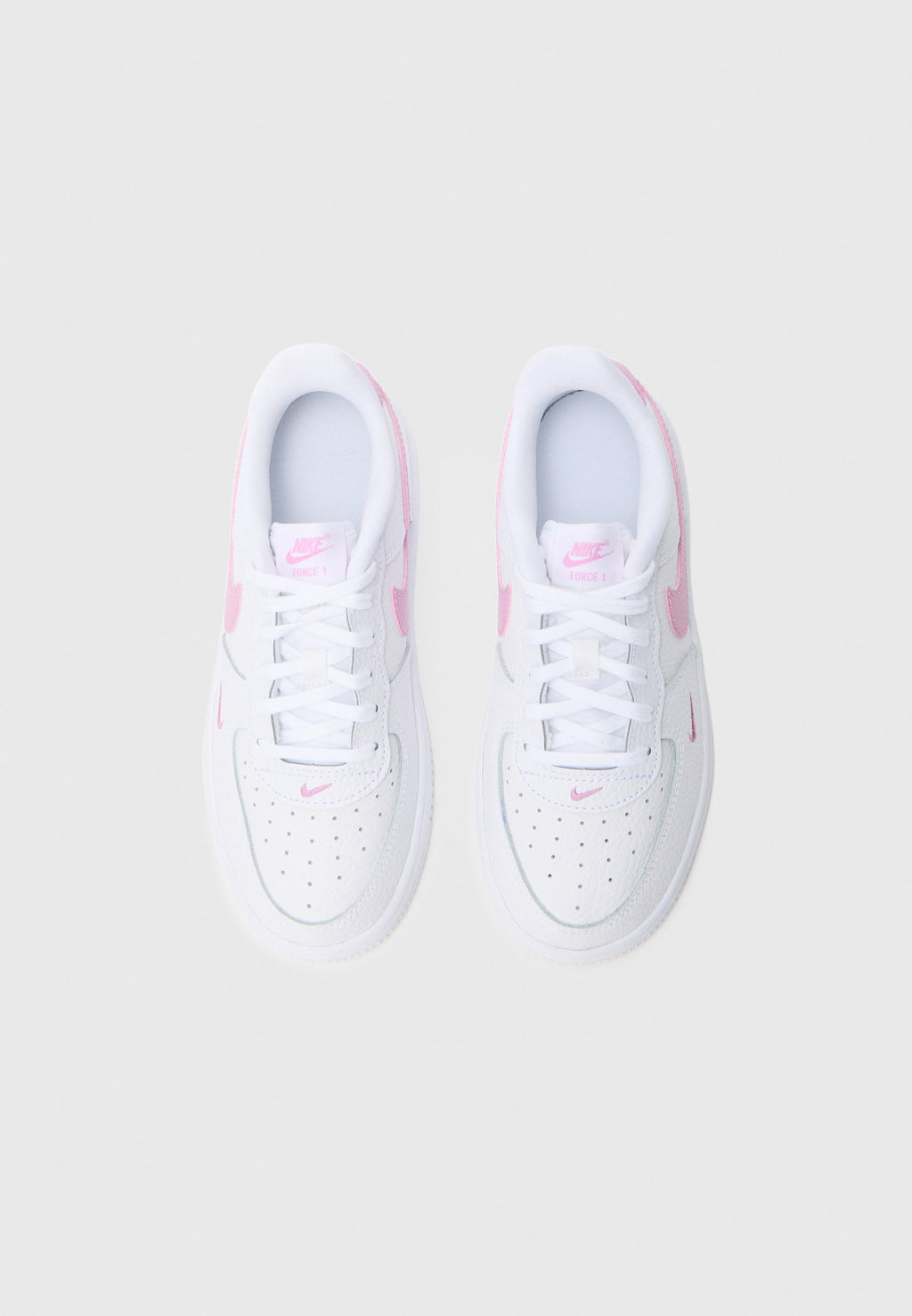 FORCE 1 LOW UNISEX - Trainers - white/magenta/white
