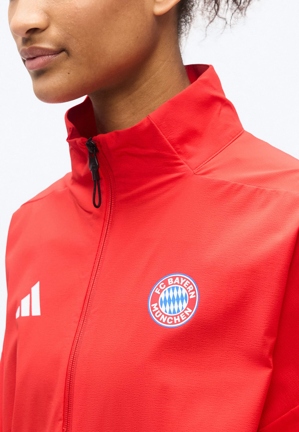 FC BAYERN Z.N.E. ANTHEM JACKET - Club wear - red