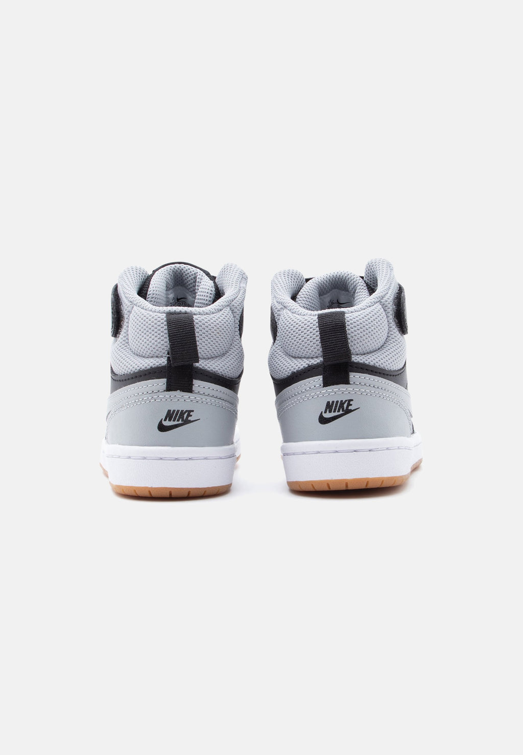 COURT BOROUGH MID 2 UNISEX - Baskets montantes - black/light smoke grey/white