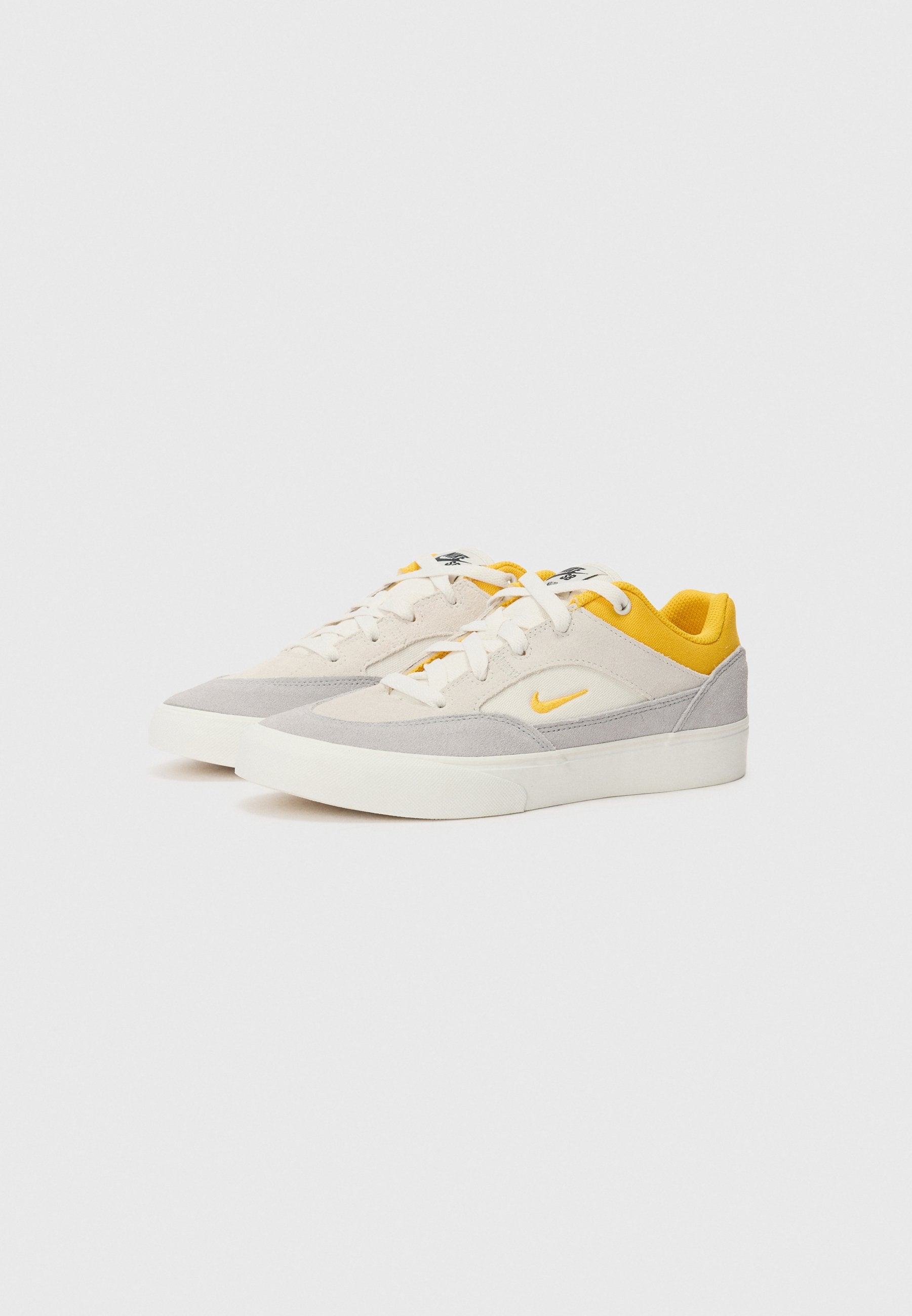 MALOR UNISEX - Baskets skate - platine/or universitaire/gris loup/blanc sommet