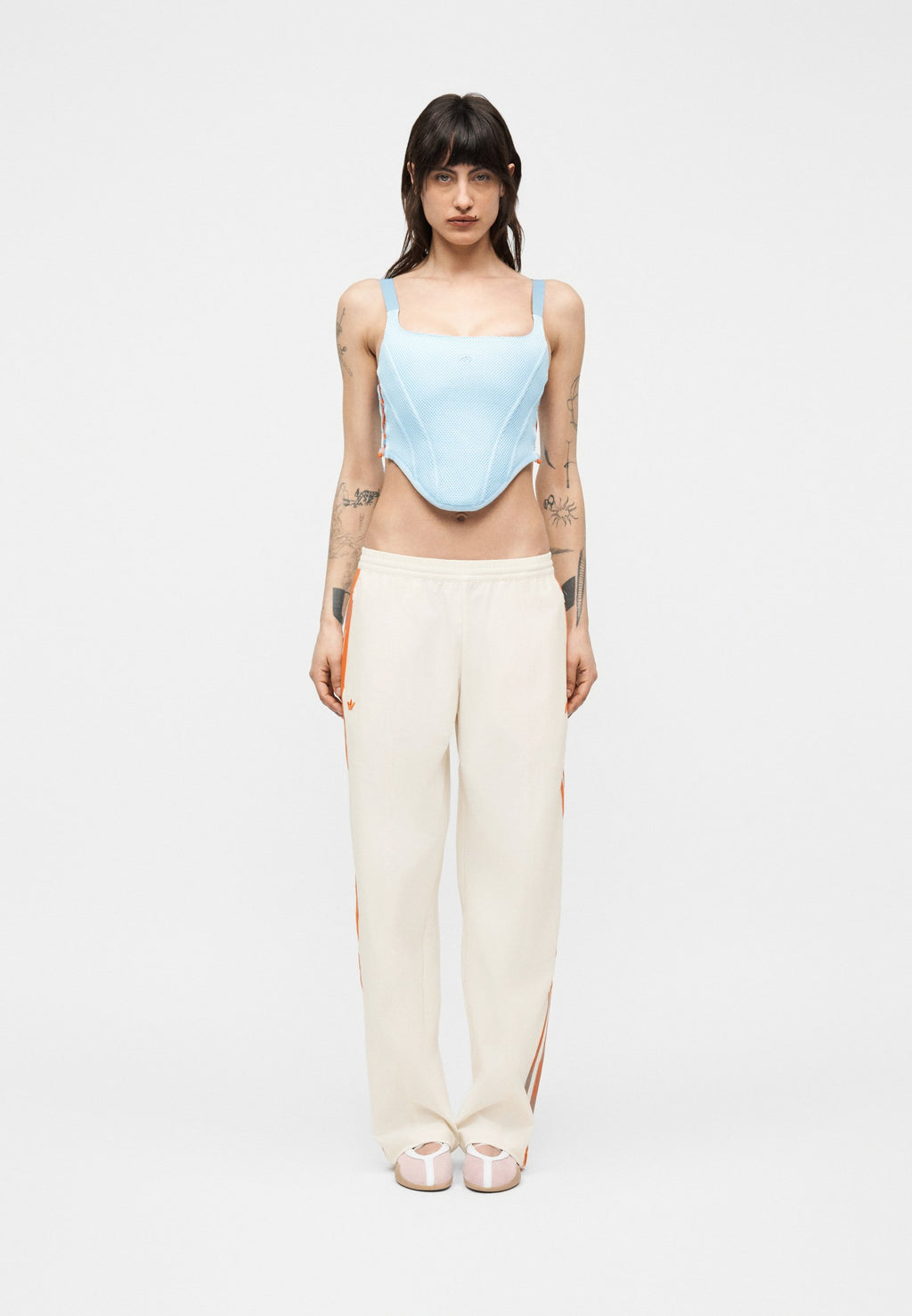 MIAOU PANT - Tracksuit bottoms - chalk white