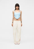MIAOU PANT - Tracksuit bottoms - chalk white