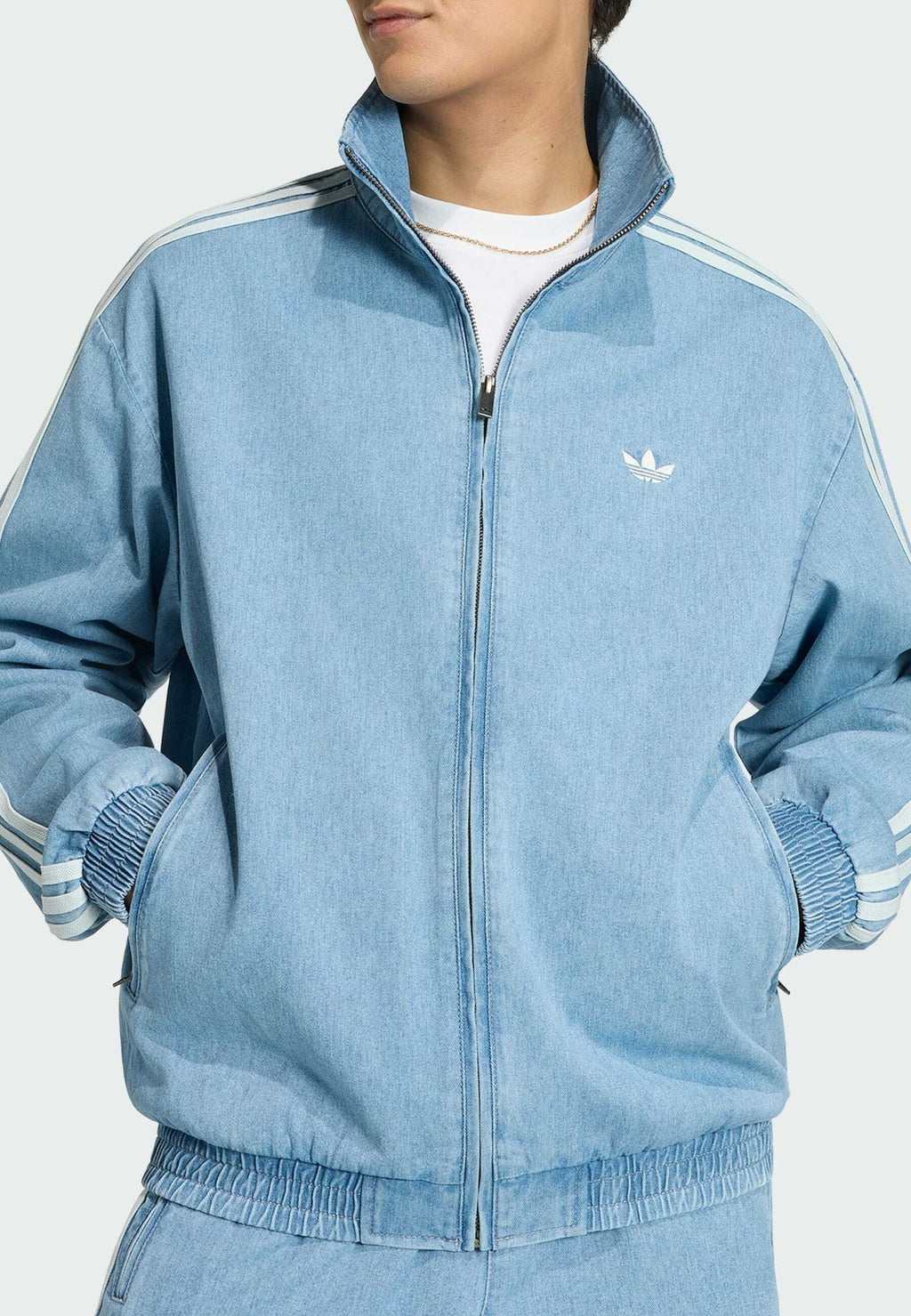 DENIM FIREBIRD - Denim jacket - light blue