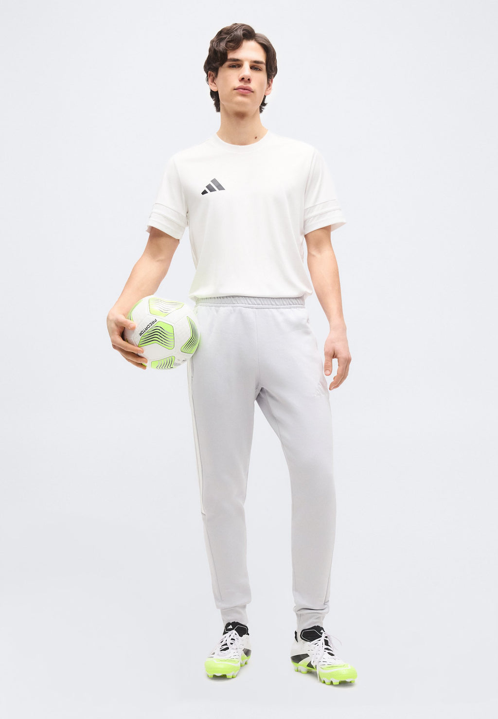 TIRO26 LEAGUE PANTS - Tracksuit bottoms - team light grey/white