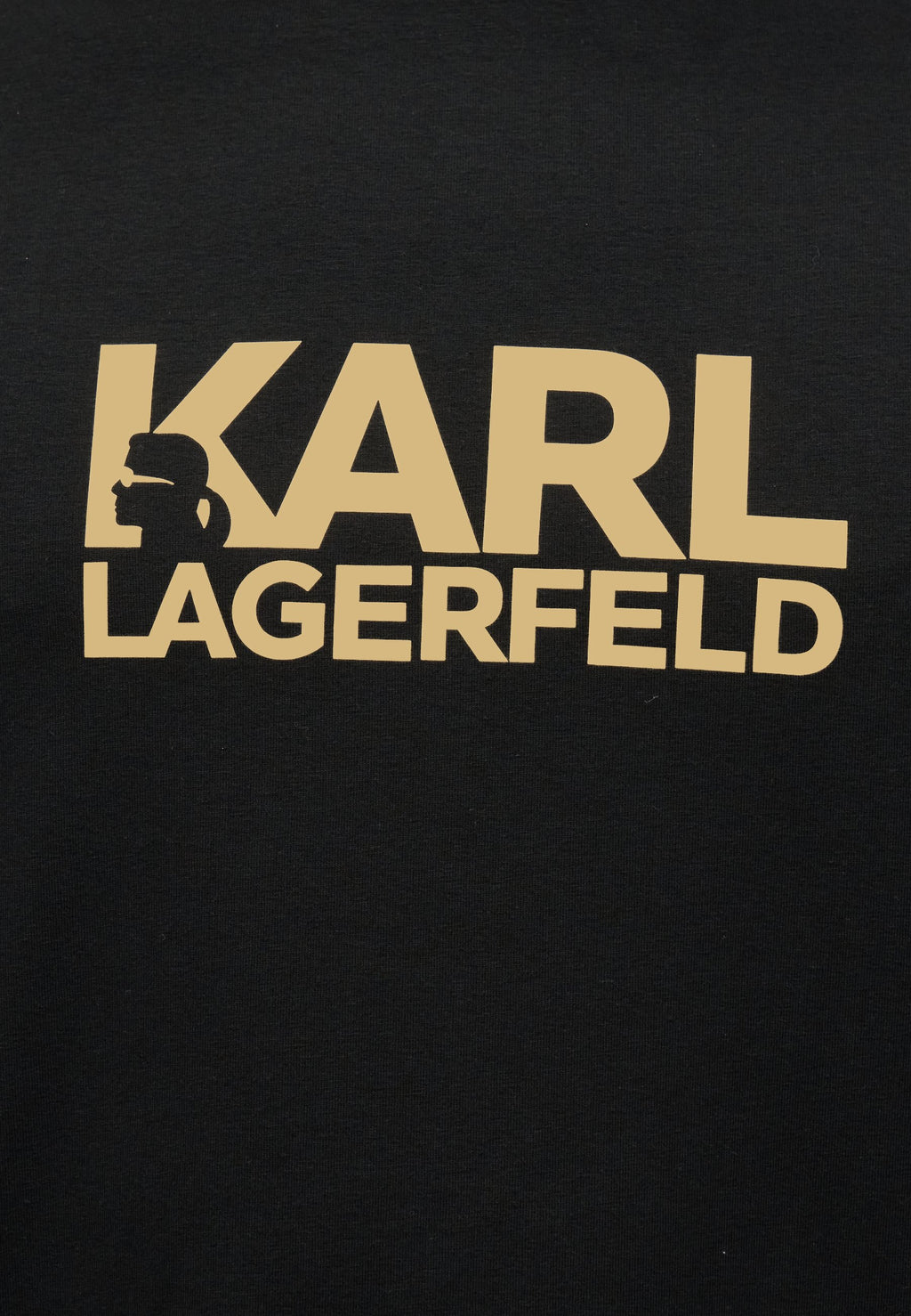 CREW NECK - Print T-shirt - gold-coloured