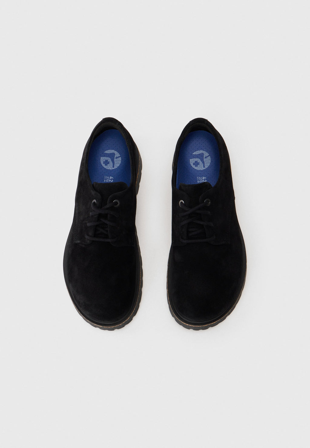 HIGHWOOD LACE LOW LEVE BLACKN - REGULAR - أحذية لرباط - أسود