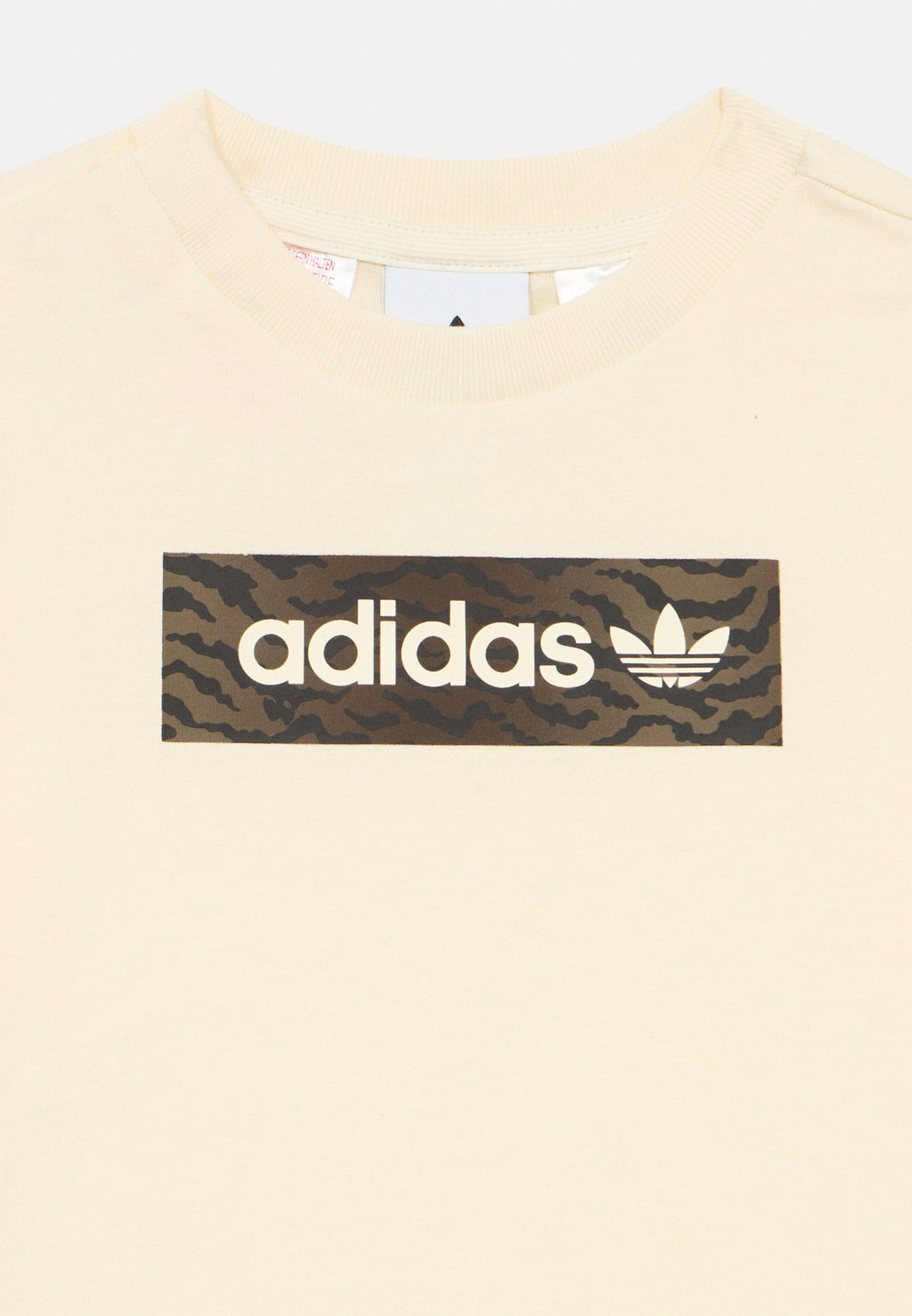 INFANT UNISEX SET - Shorts - cream white/night brown