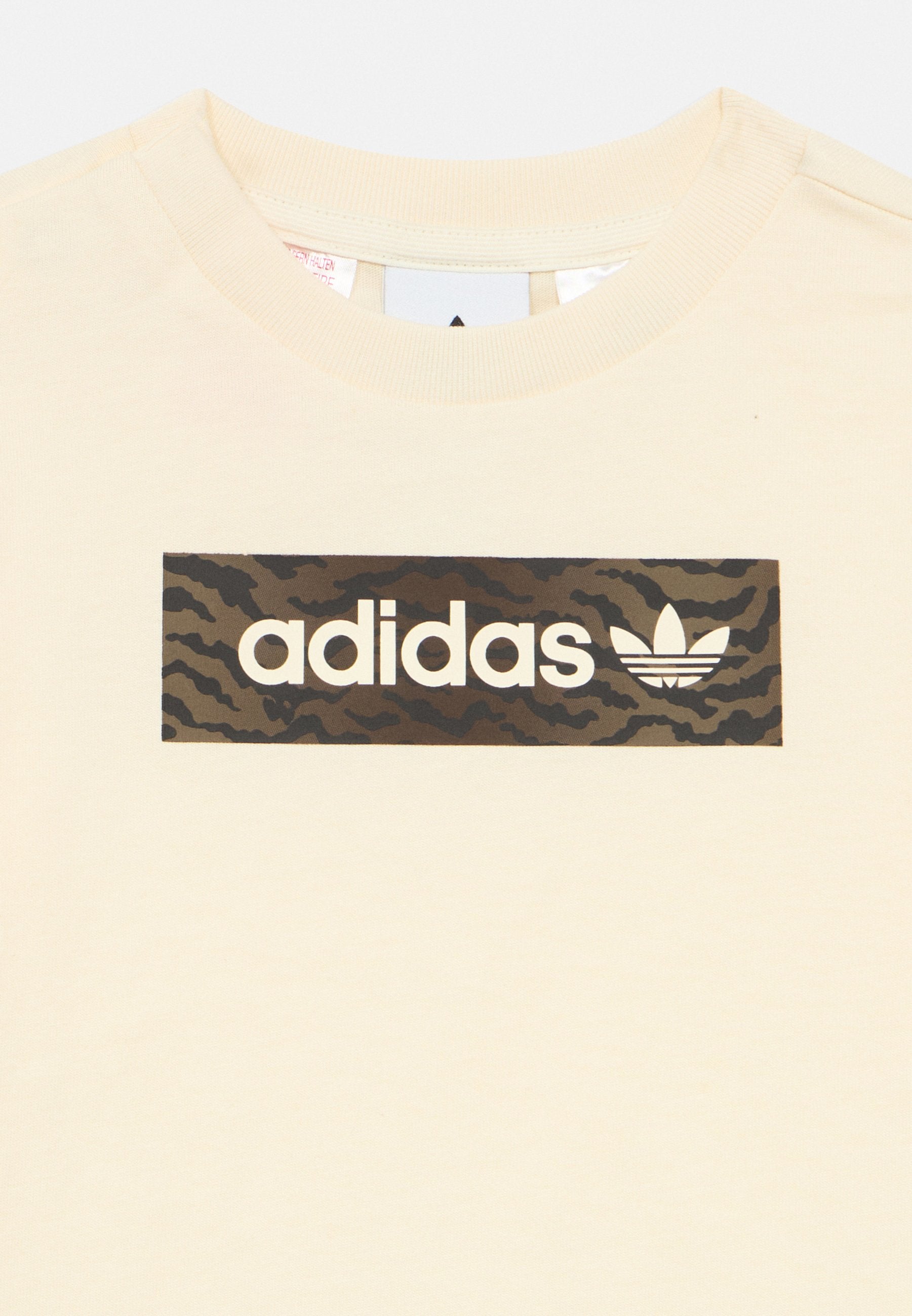 INFANT UNISEX SET - Shorts - cream white/night brown