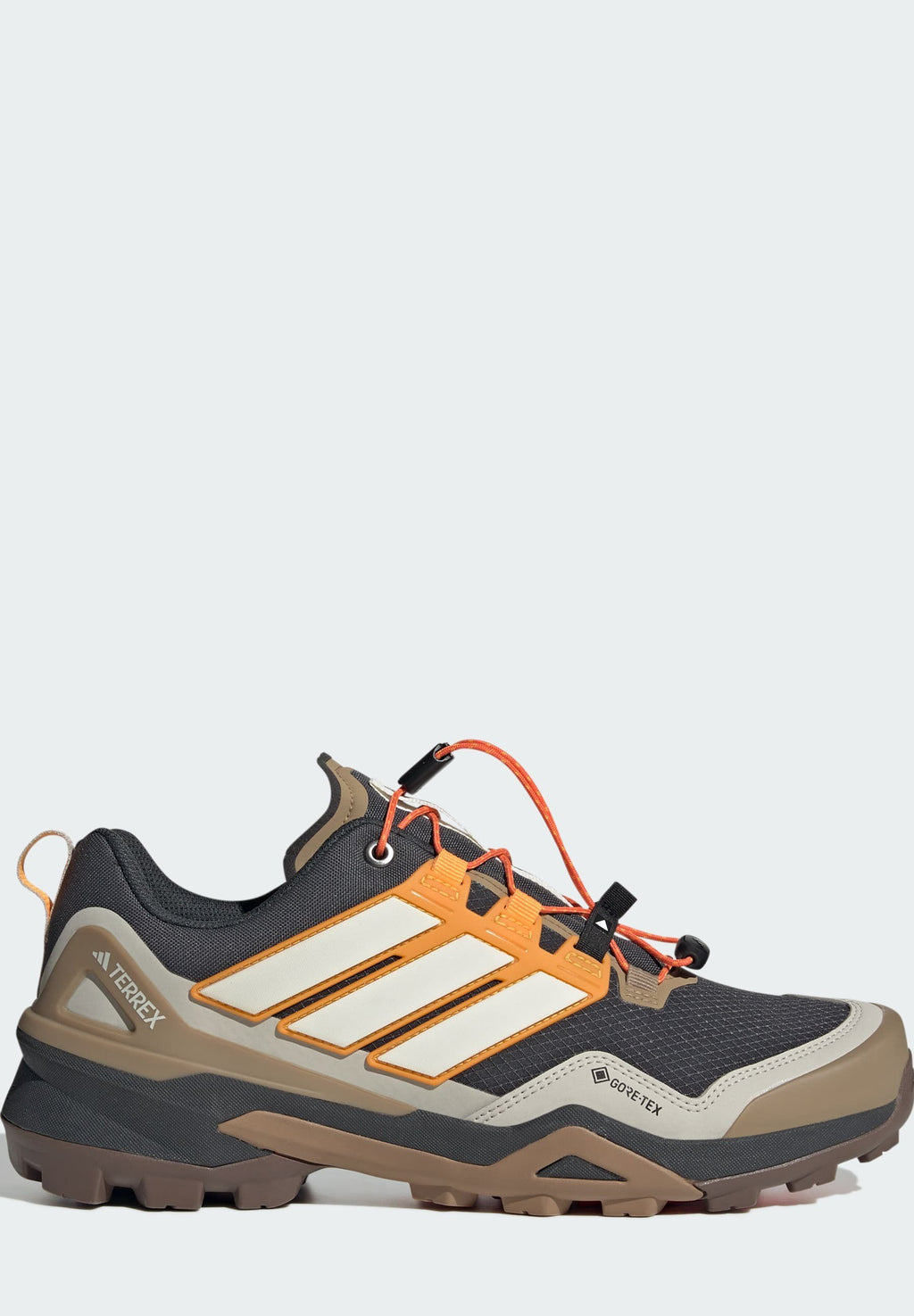 TERREX SKYCHASER GORE-TEX HIKING SHOES - Hiking shoes - carbon   off white   pure tangerine