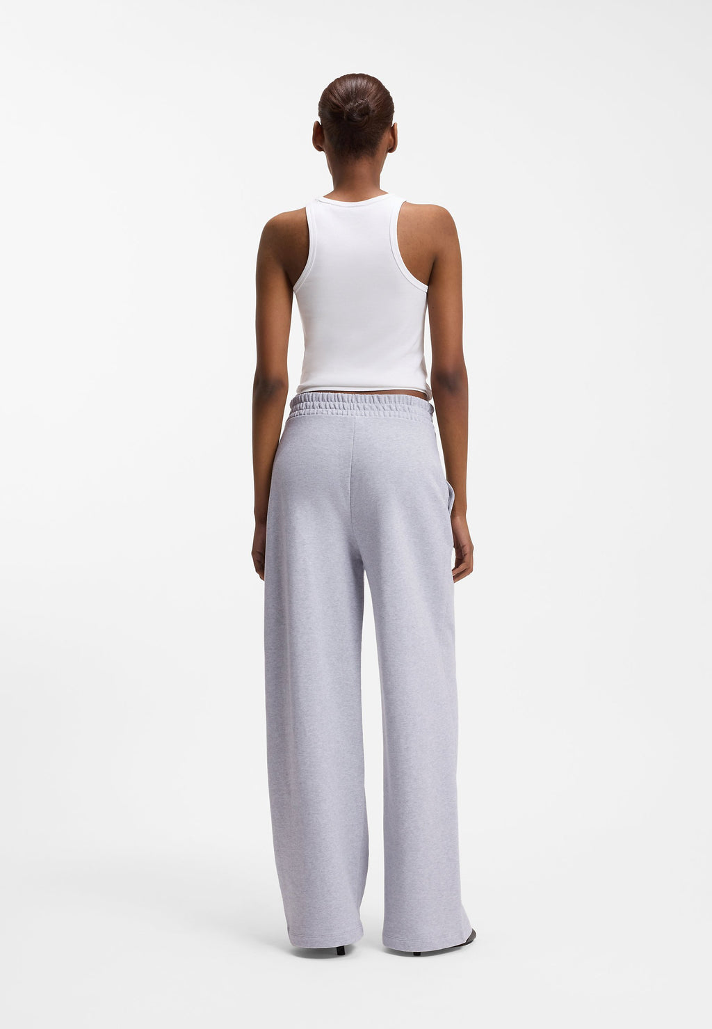 NUASEM - Tracksuit bottoms - open grey