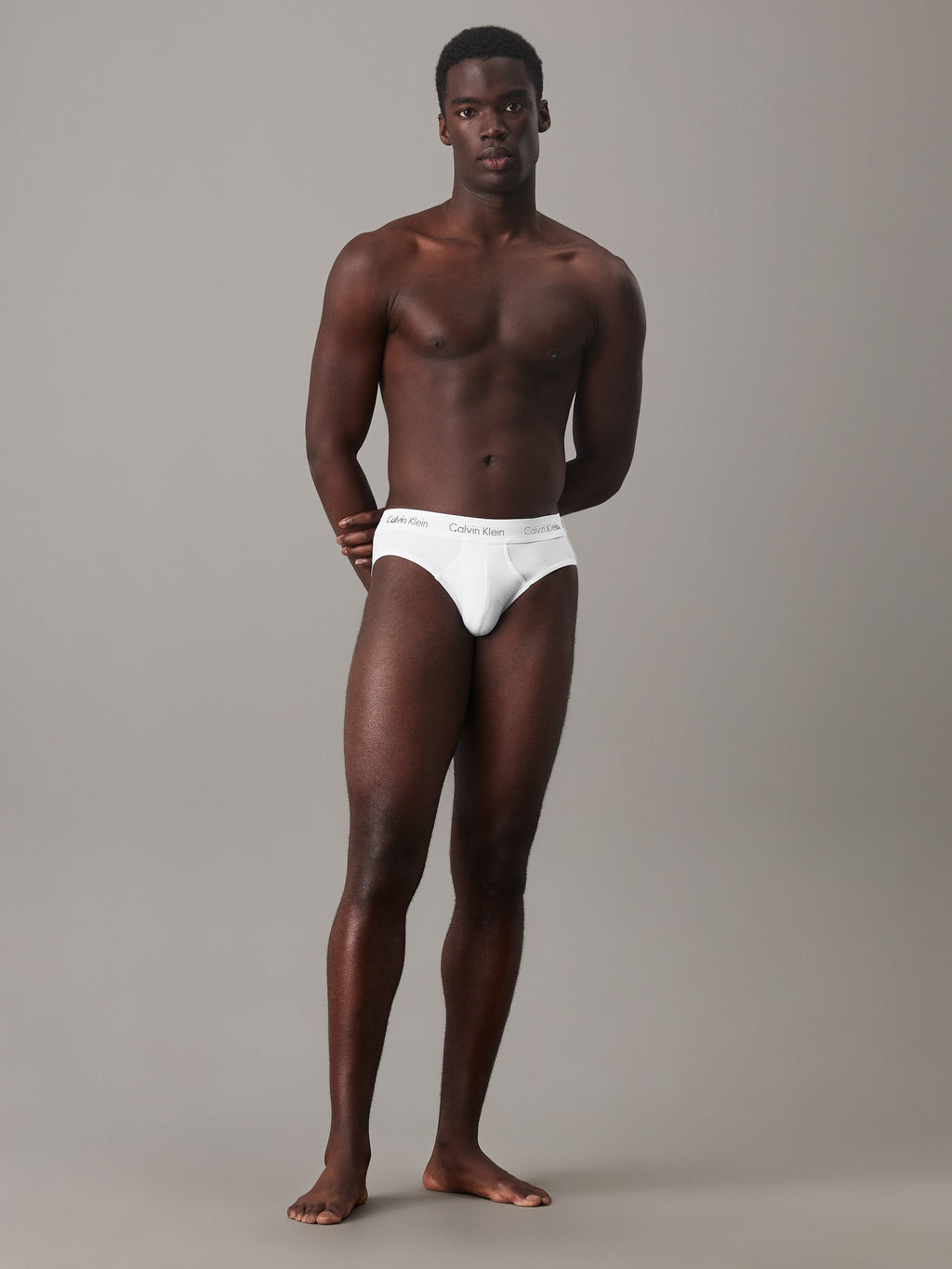 HIP BRIEF 3 PACK COTTON STRETCH - Briefs - white