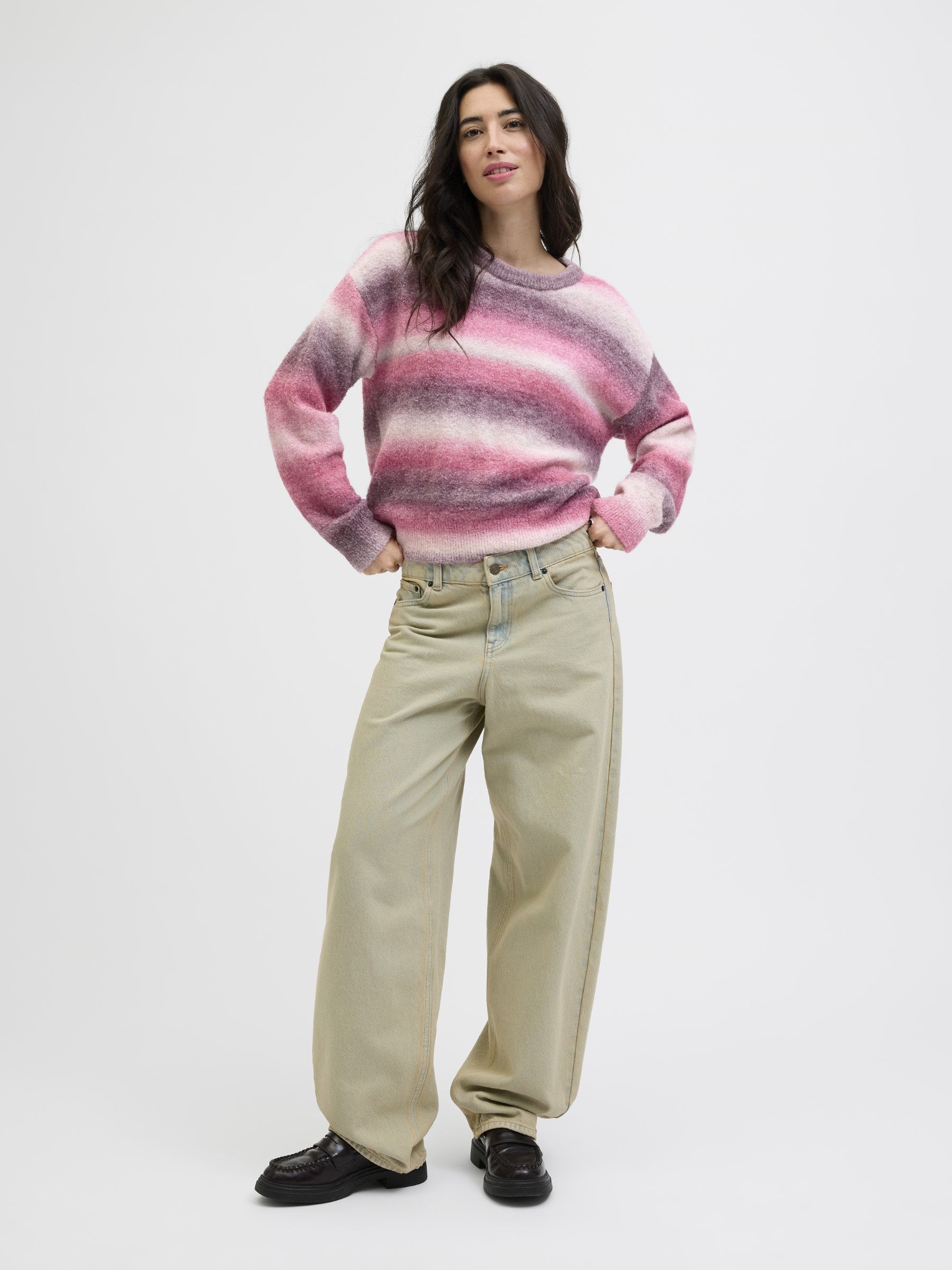 Knitted JXAMIRA Knitted - Jumper - barberry