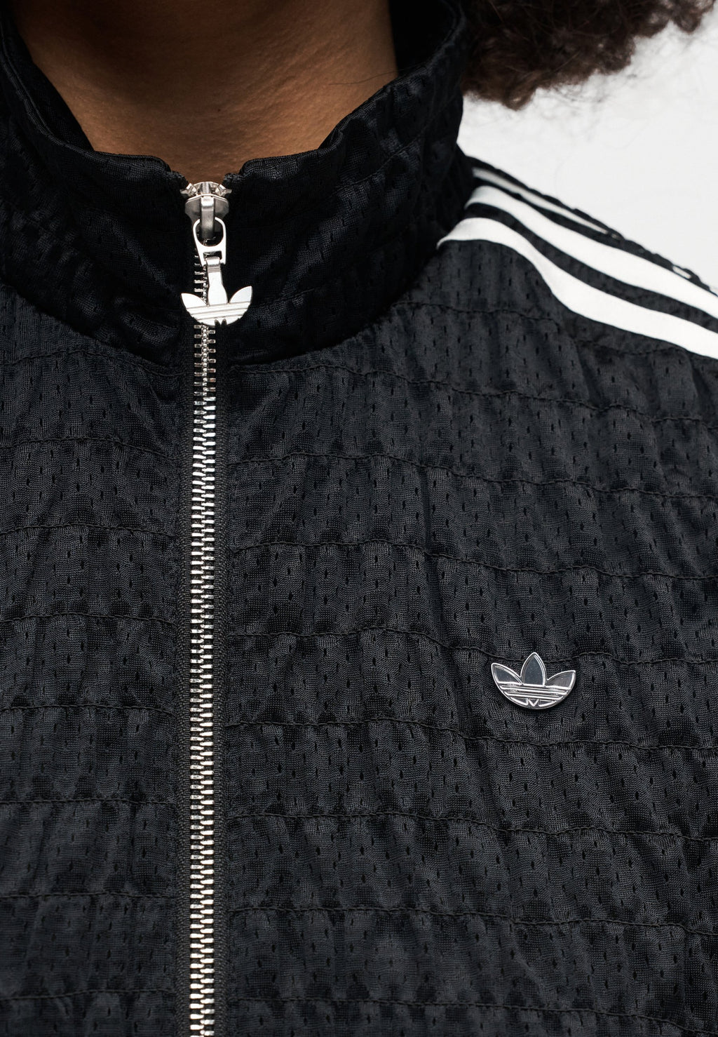 SMOCKED - Summer jacket - black