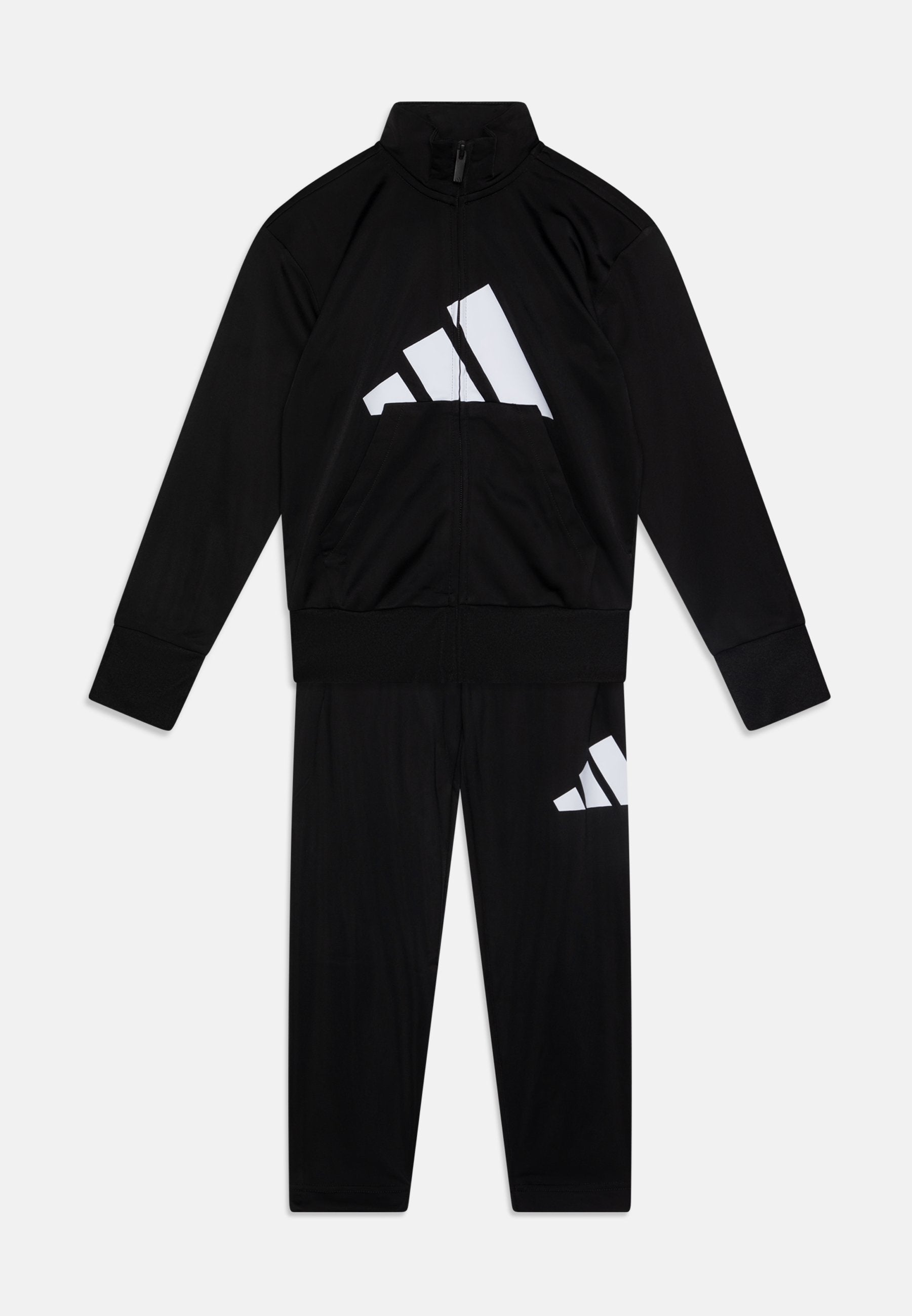 ESSENTIALS CLIMACOOL TRACKSUIT JUNIOR SET UNISEX - Tracksuit - black/white