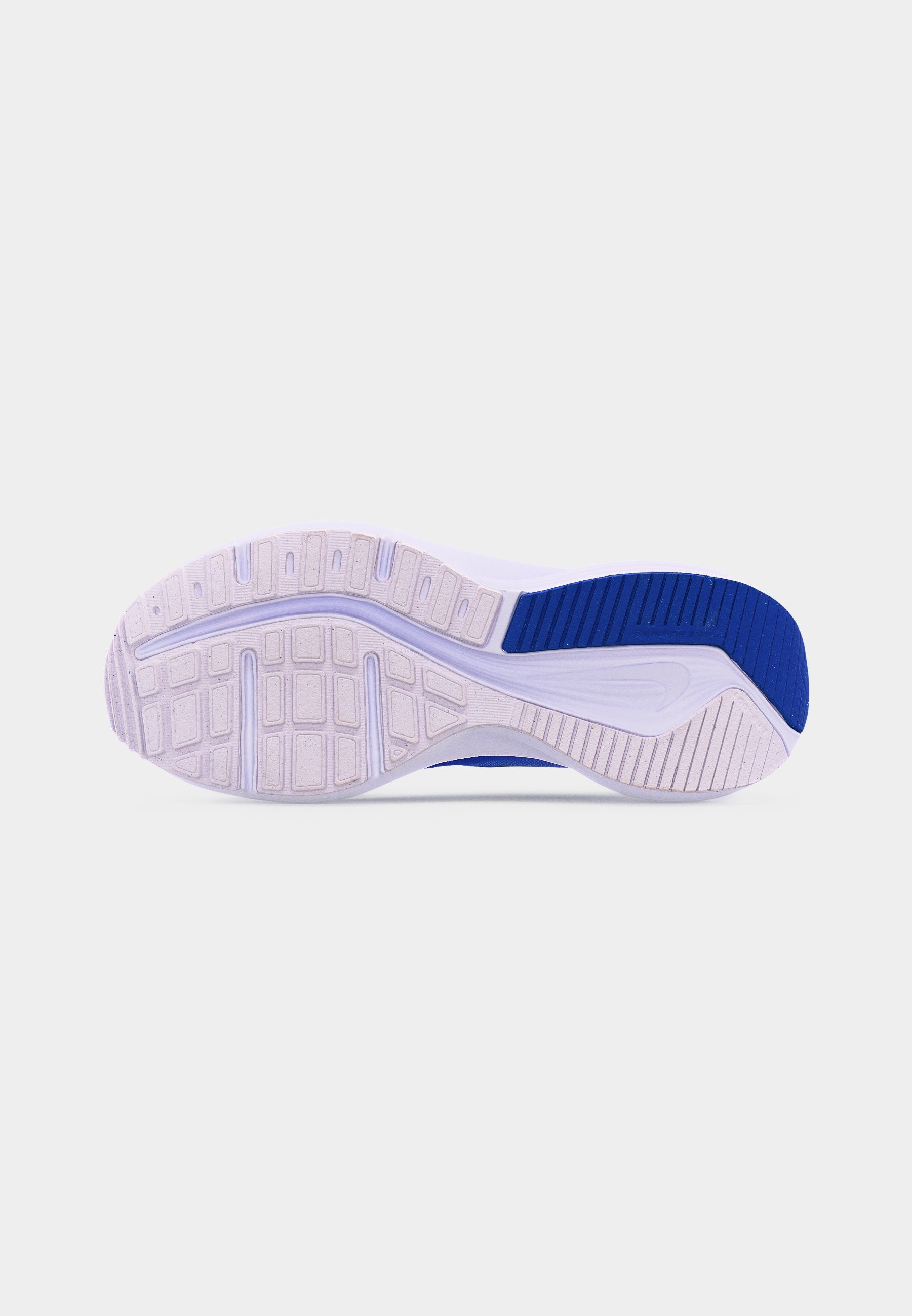 DOWNSHIFTER 14 - Road running shoes - white/black/racer blue/anthracite/platinum-coloured tint