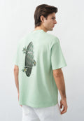 SURFWASH - Print T-shirt - turquoise/aqua