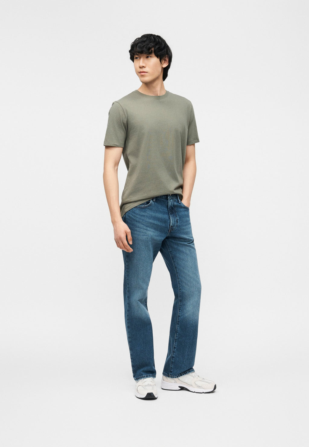 CLASSIC - Basic T-shirt - mesculen green