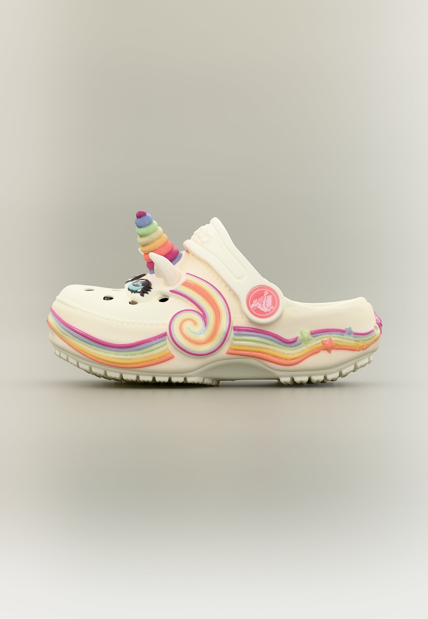 CLASSIC IAM UNICORN LIGHTS - Slippers - chalk