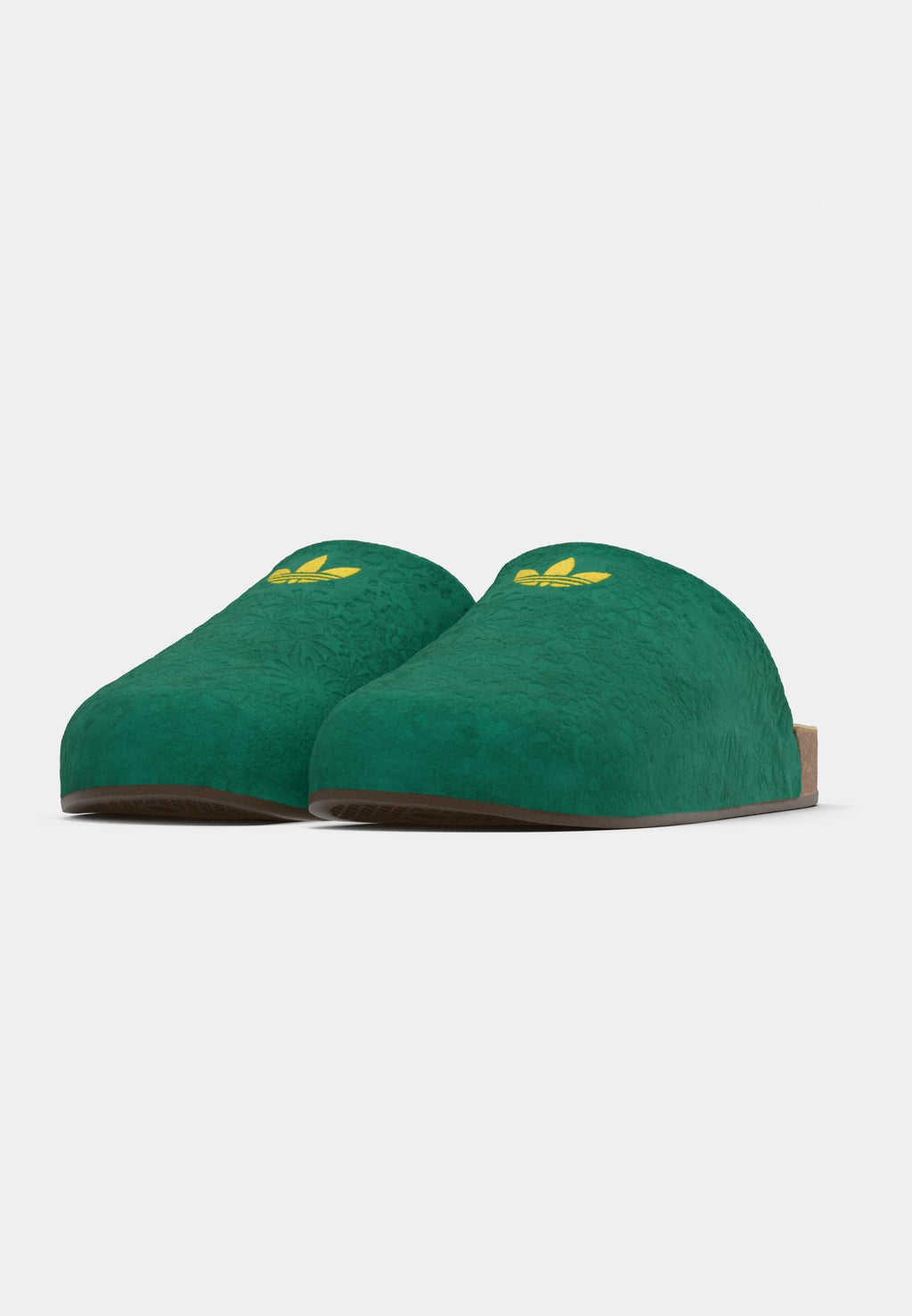 ADIMULE W X LIBERTY - Chaussons - vert vif/jaune éqt