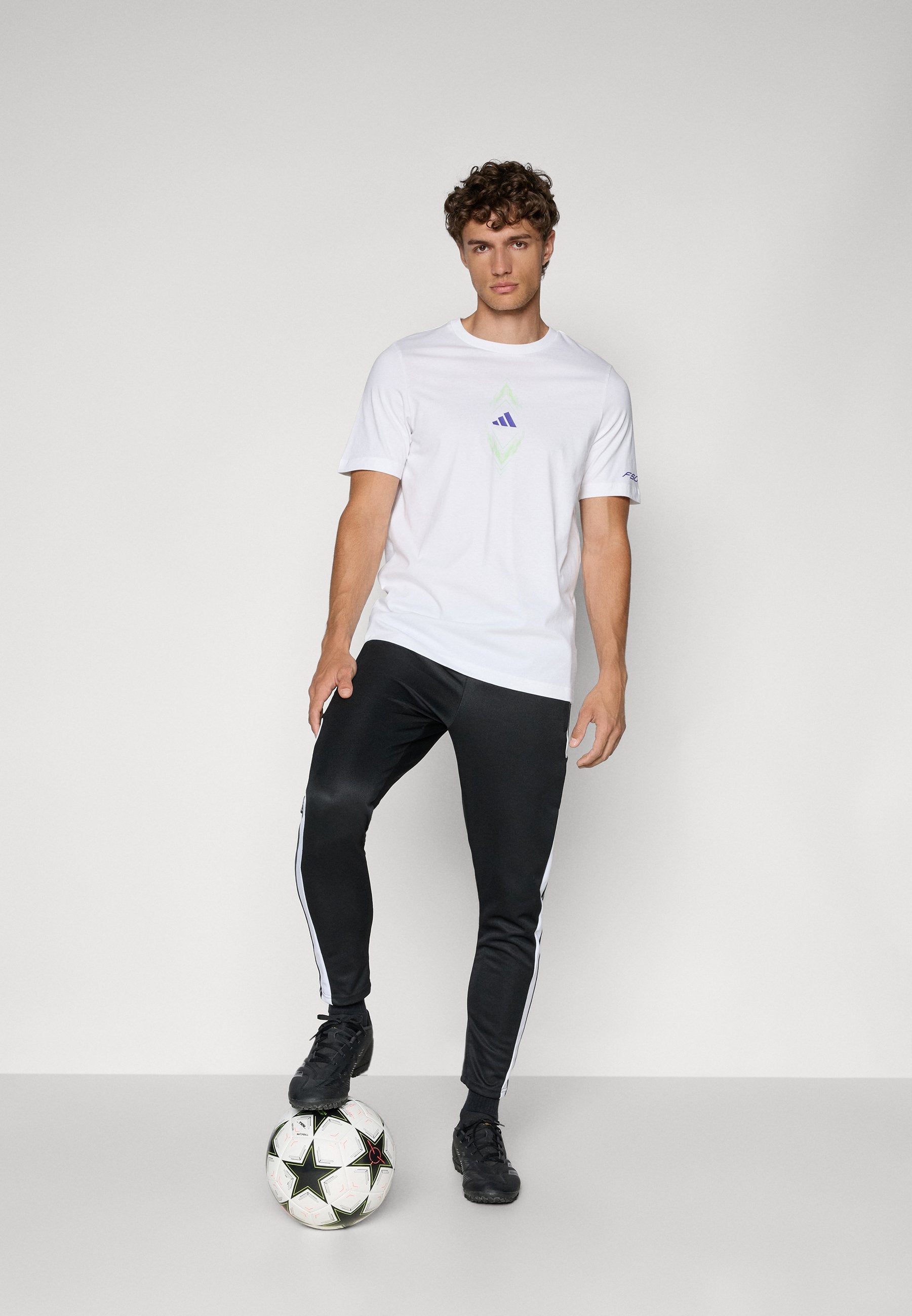 T-SHIRT GRAPHIQUE F50 - T-shirt imprimé - blanc