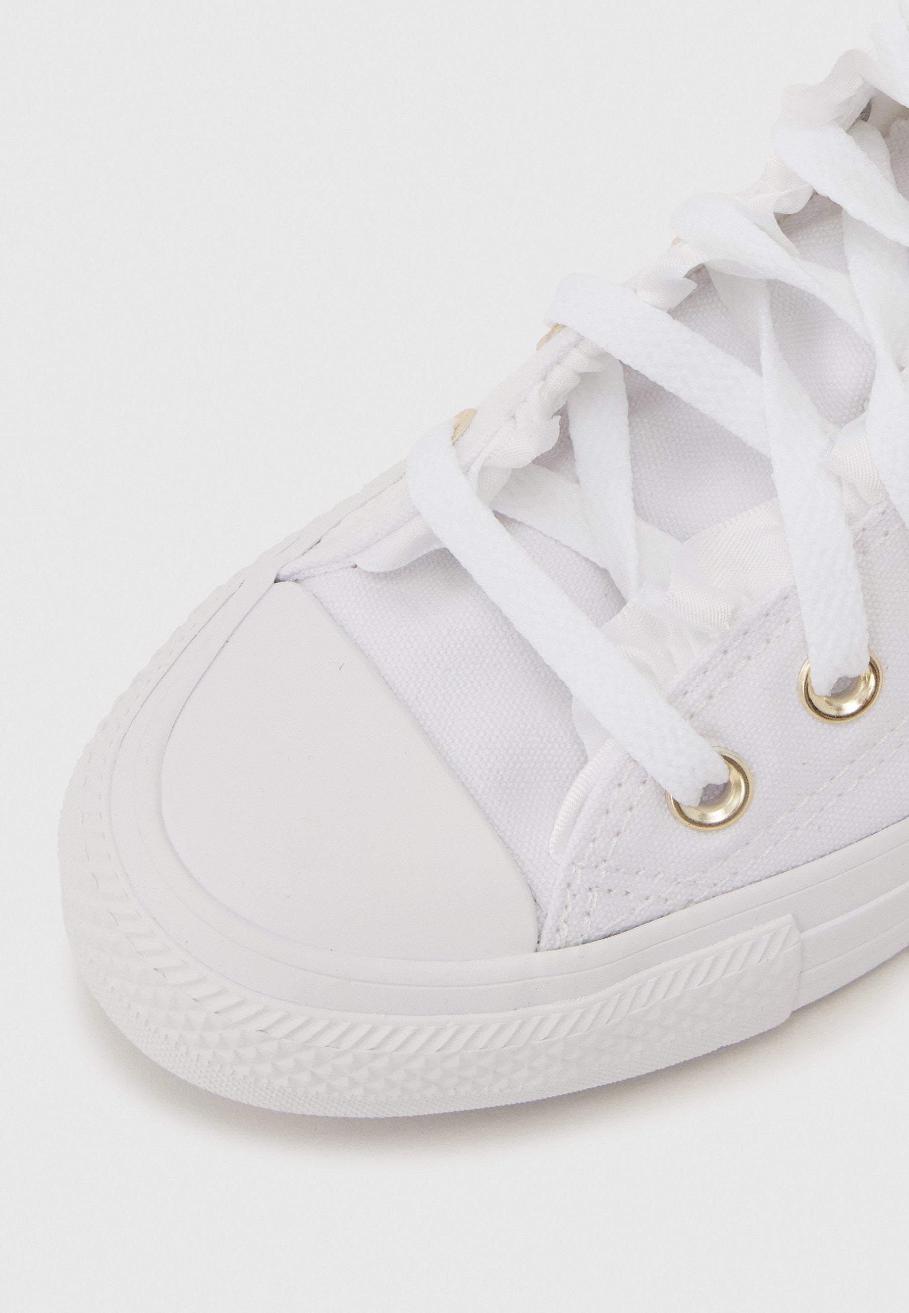 CHUCK TAYLOR ALL STAR - High-top trainers - white/metallic light gold-coloured