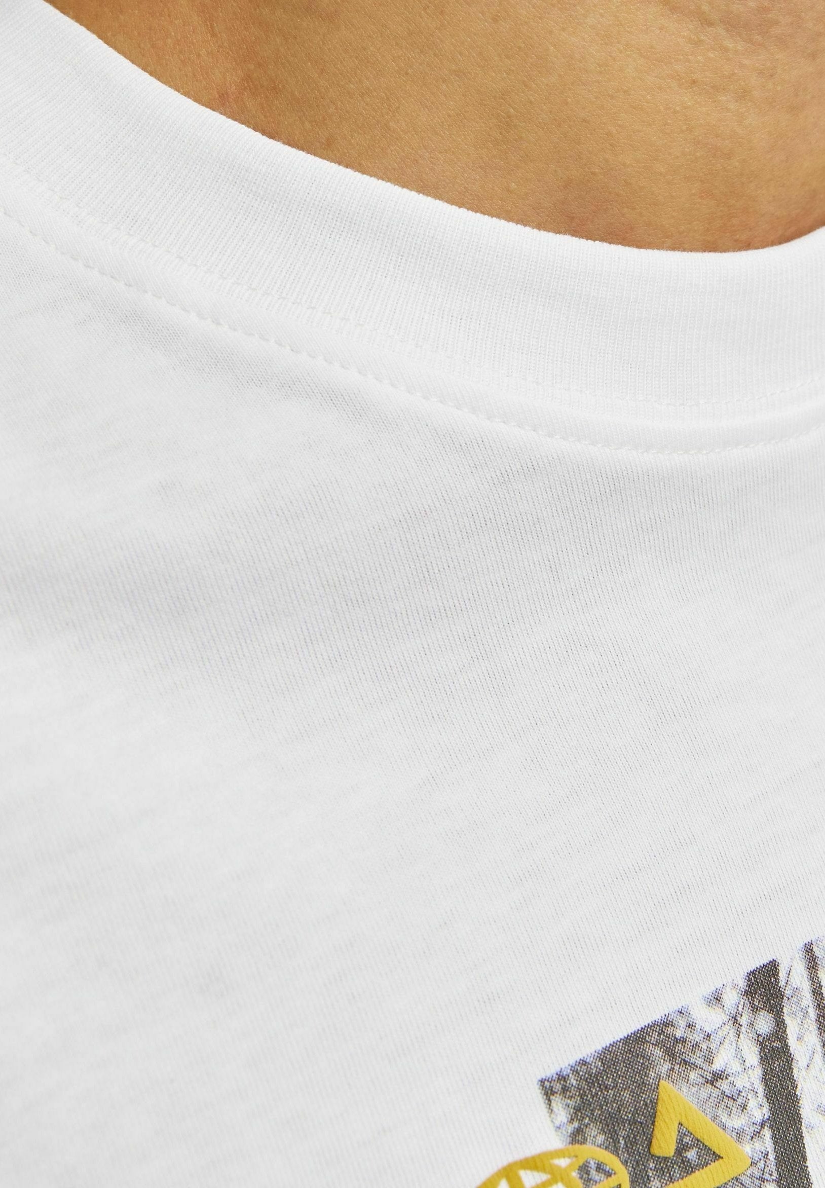 Printed - Print T-shirt - white